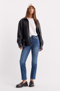 ALWAYS FITS GOOD LEGS STRAIGHT JEANS LONG | INDIGO571