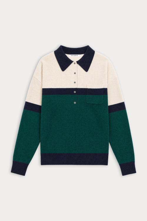 the oversized rugby sweater