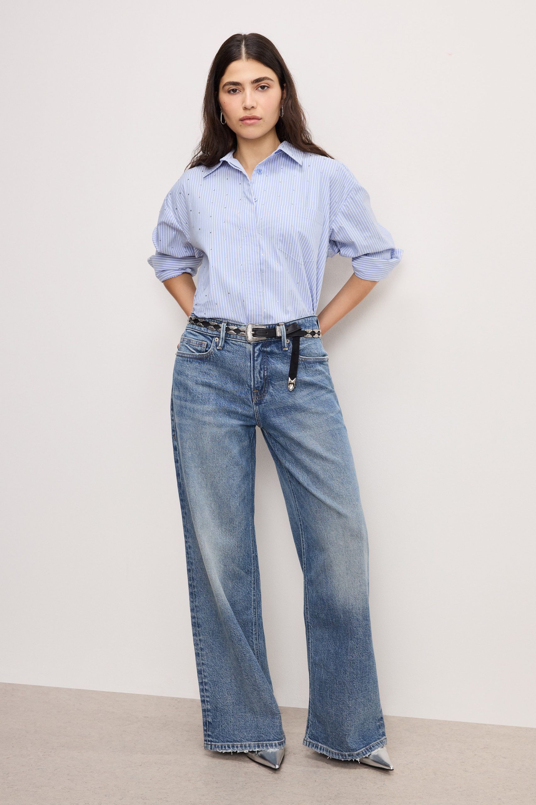 GOOD EASE PETITE RELAXED JEANS | INDIGO575 INDIGO575 / 32 Plus