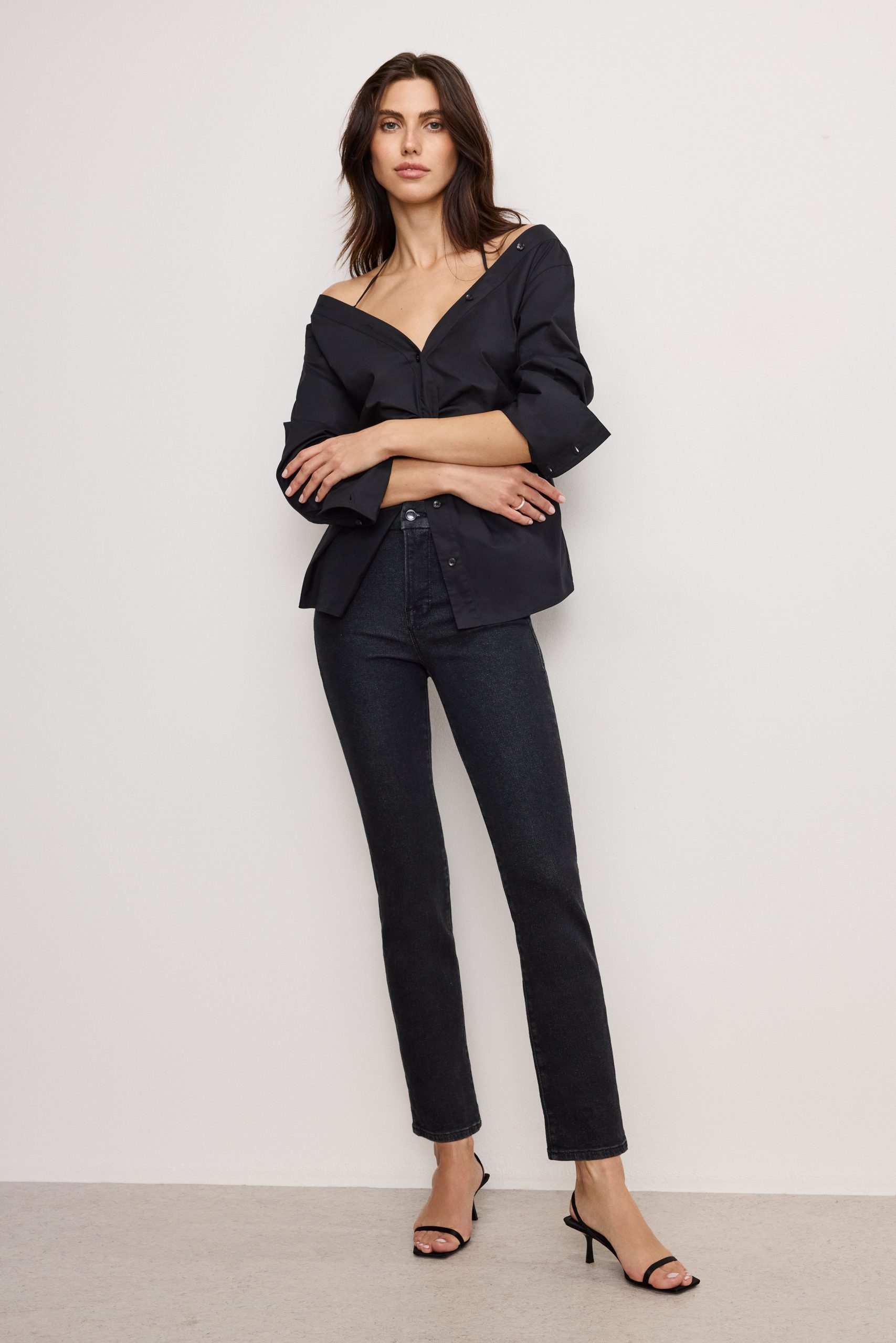 GOOD LEGS STRAIGHT JEANS | BLACK184