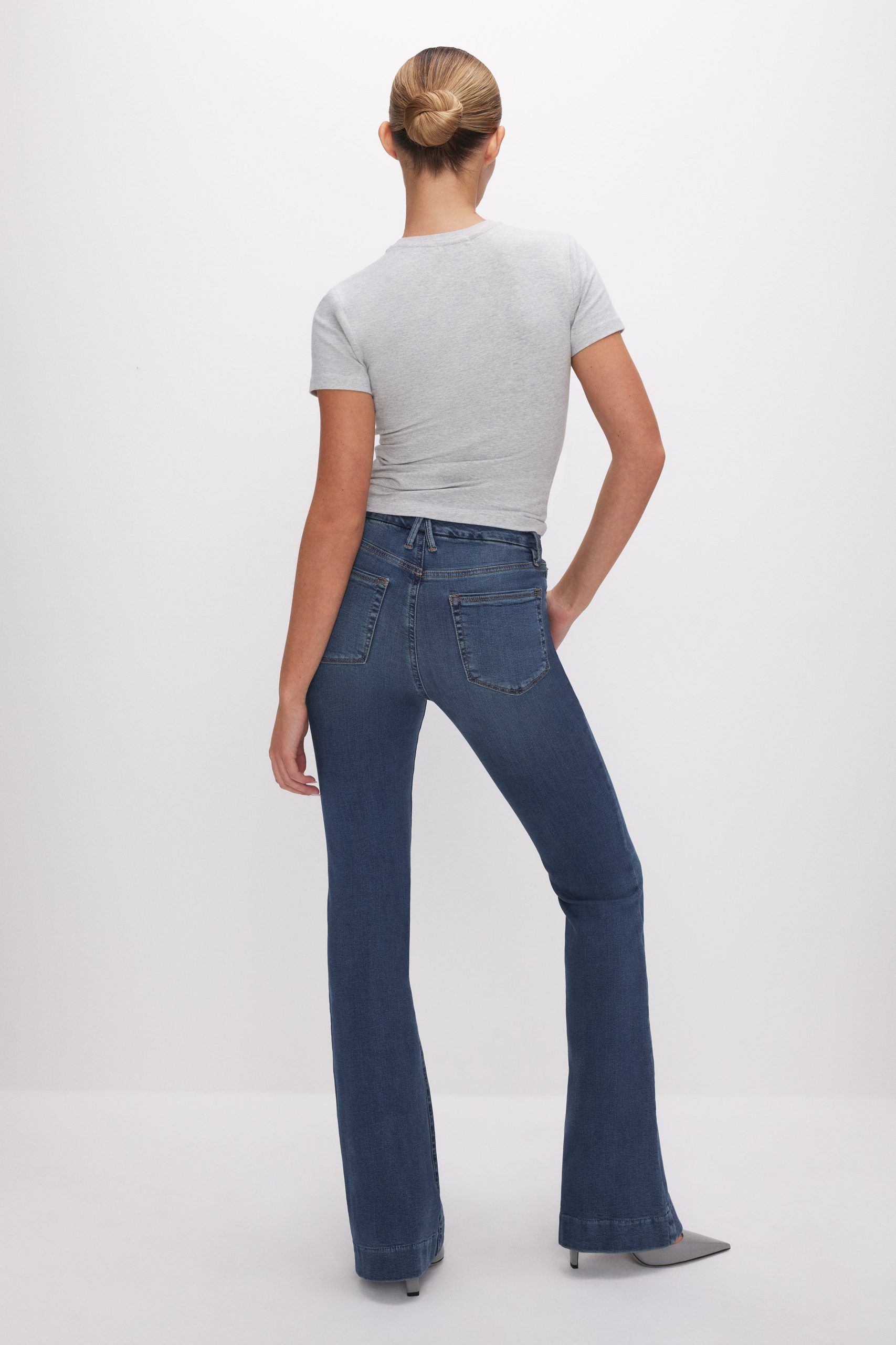 GOOD LEGS FLARE JEANS | BLUE004