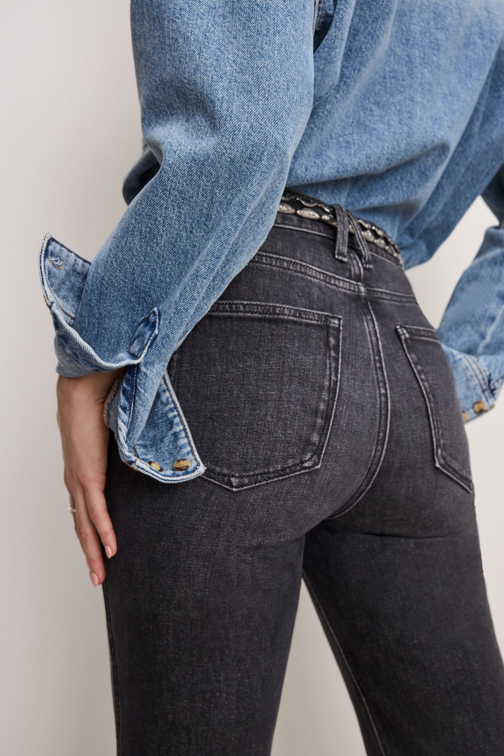 GOOD COWBOY BOOTCUT JEANS | BLACK354