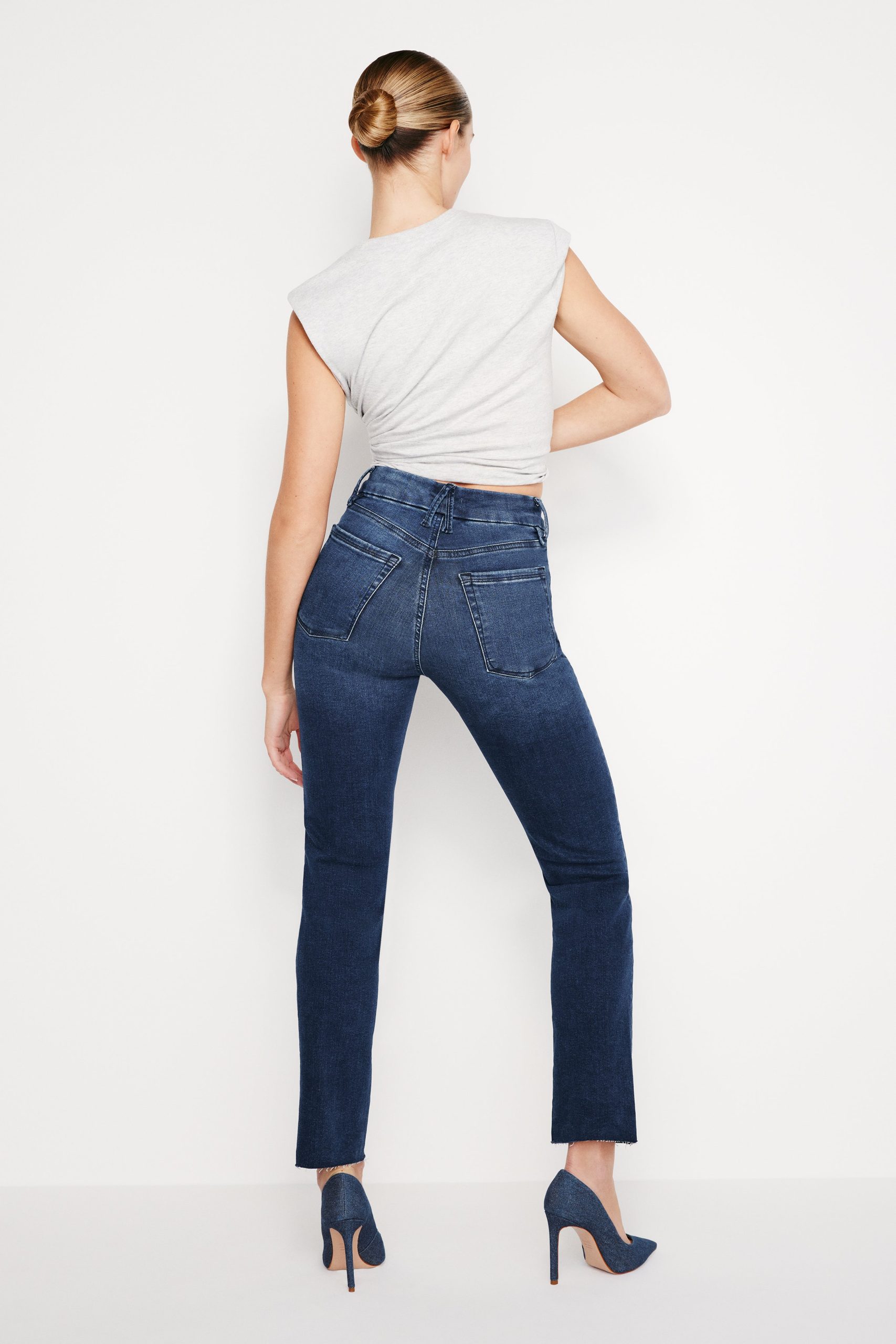 ALWAYS FITS GOOD CLASSIC SLIM STRAIGHT JEANS | INDIGO446