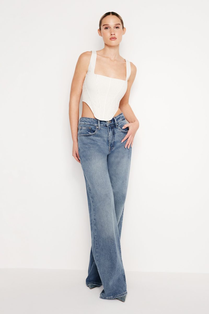 POPLIN CORSET TOP