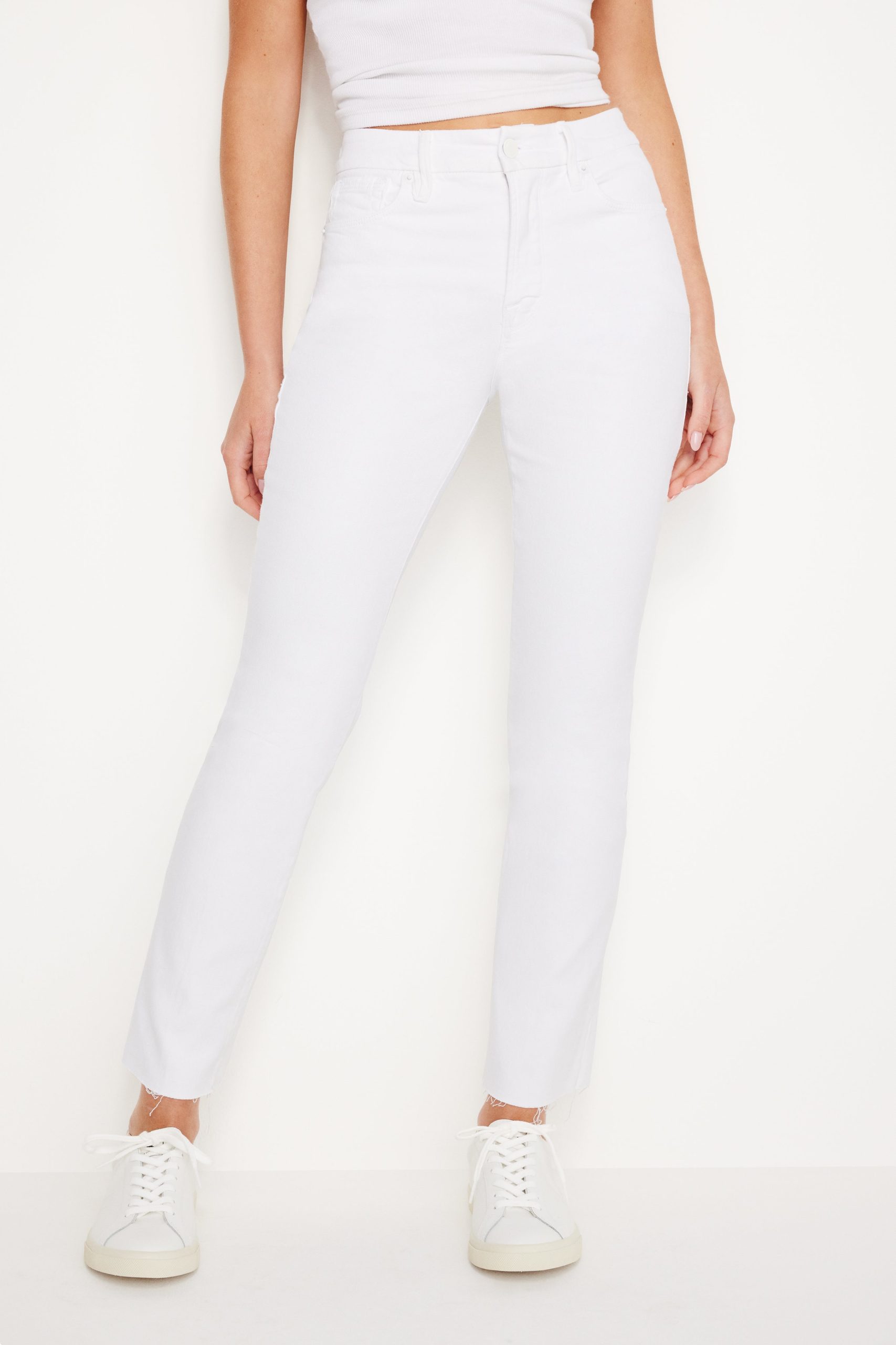 GOOD LEGS STRAIGHT JEANS | WHITE037