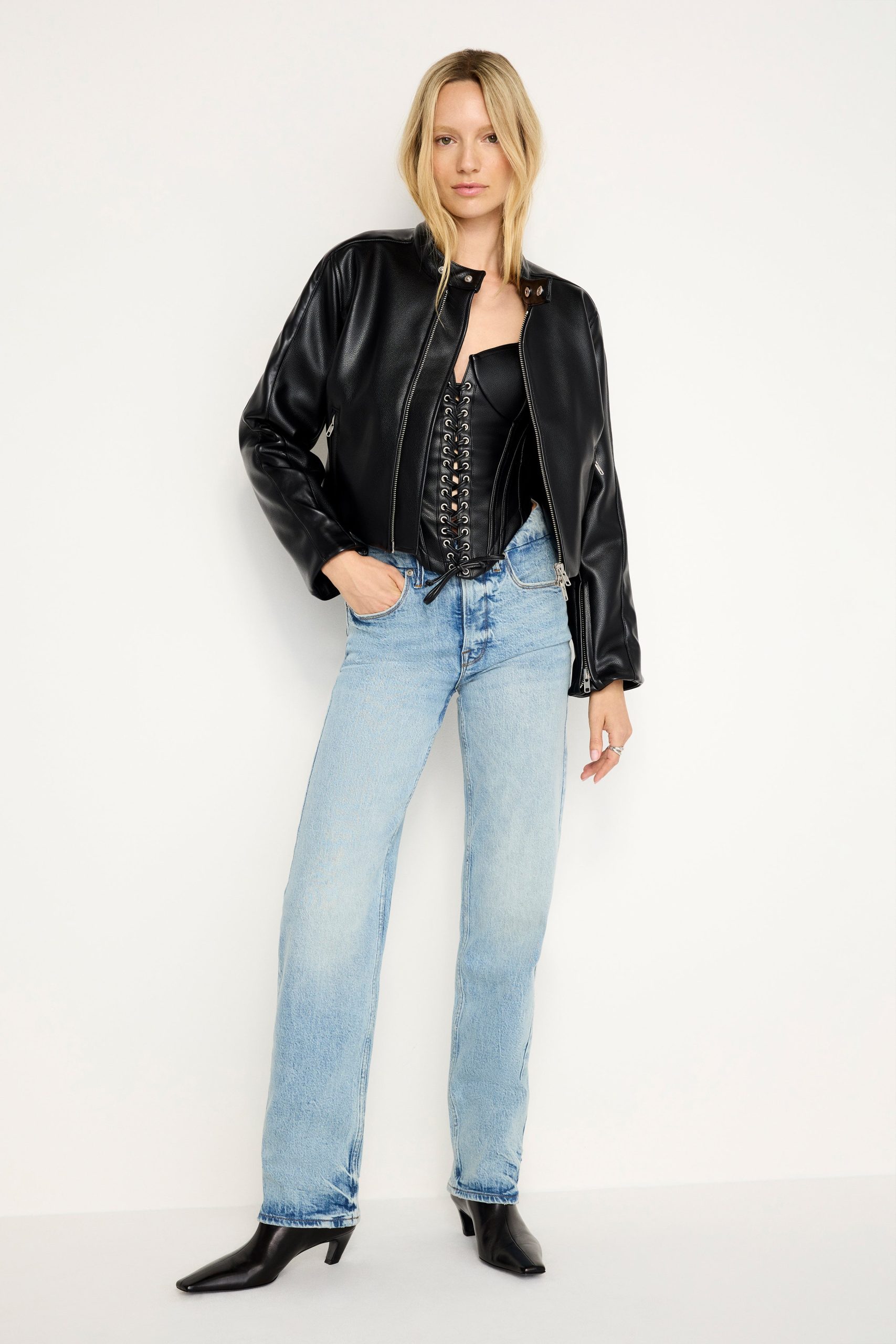 GOOD ICON STRAIGHT JEANS | INDIGO712 INDIGO712 / 32 Plus