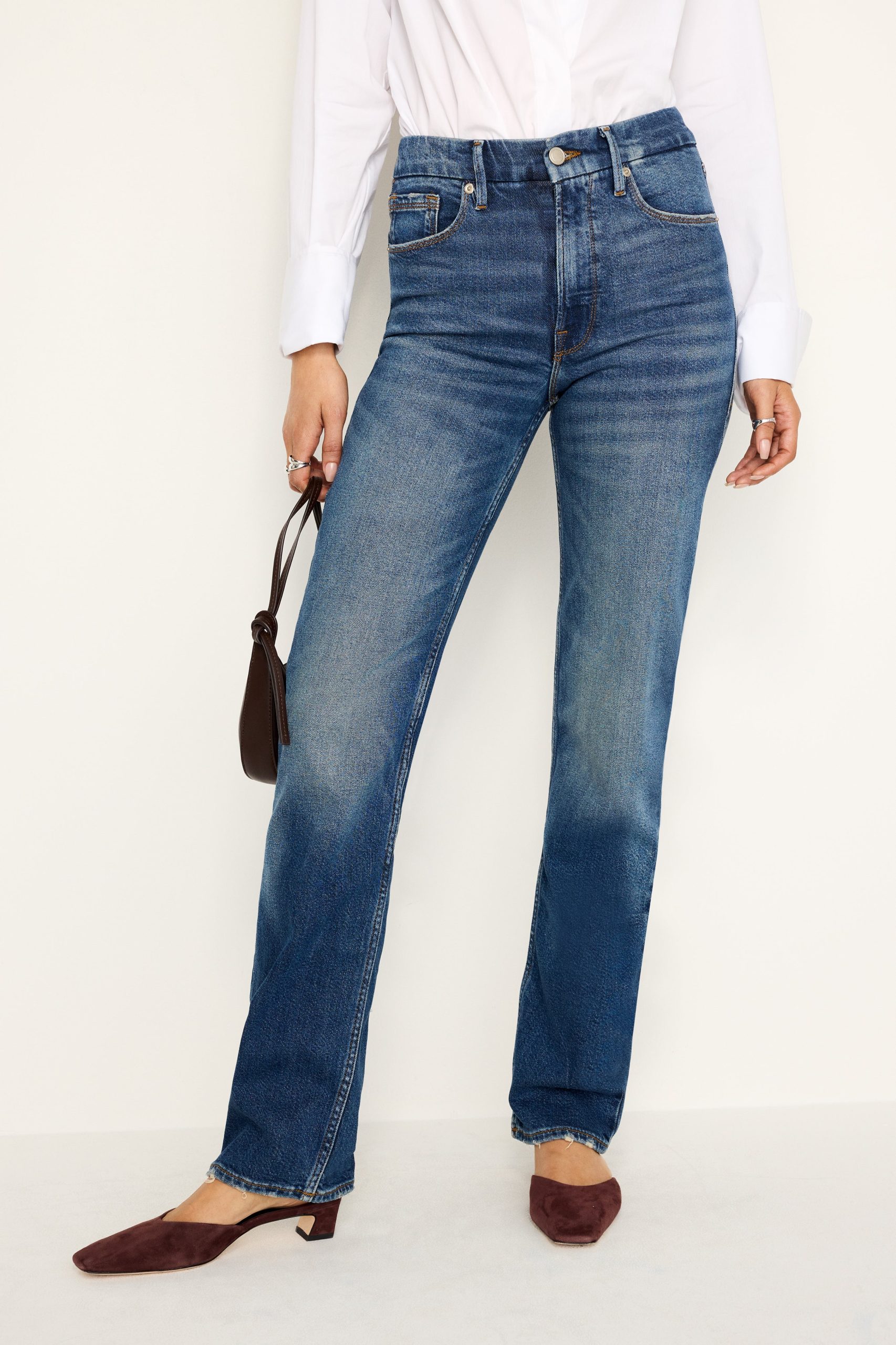 GOOD ICON STRAIGHT JEANS | INDIGO605
