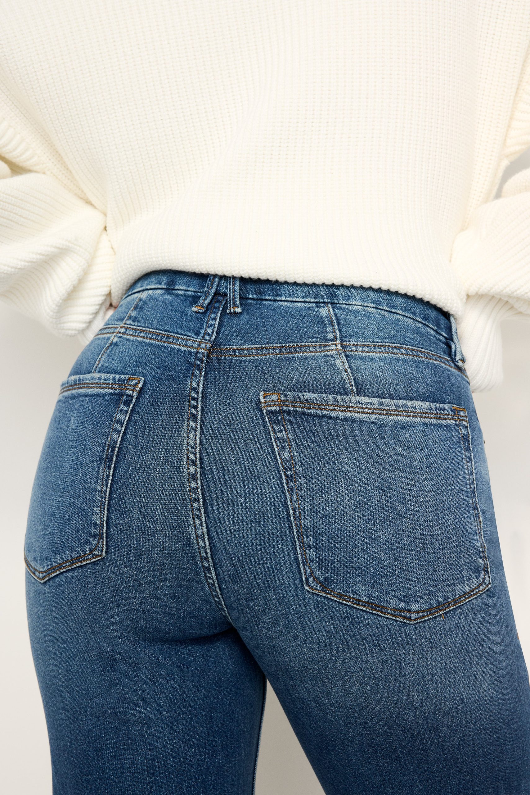 GOOD ICON STRAIGHT JEANS | INDIGO605