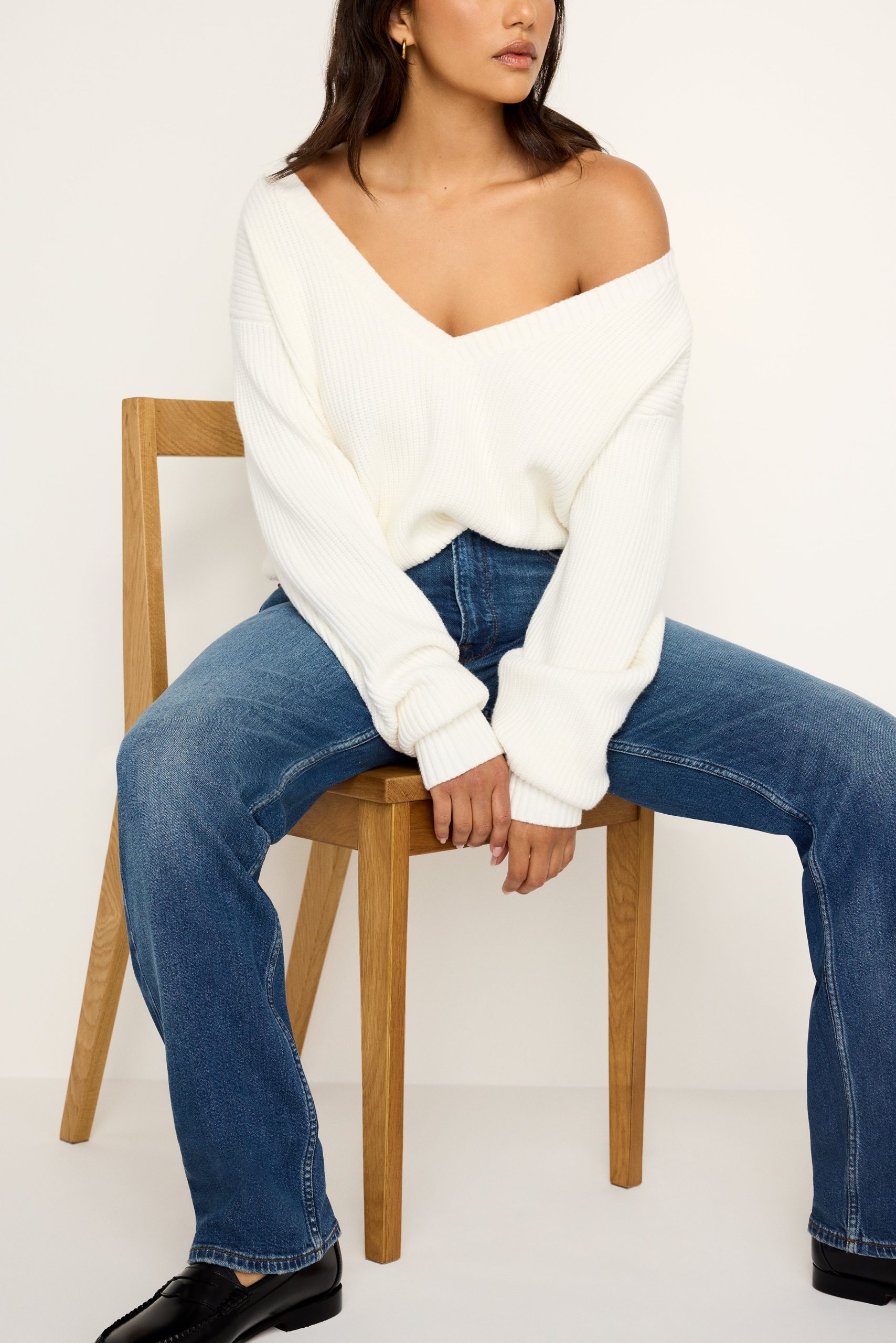 GOOD ICON STRAIGHT JEANS | INDIGO605