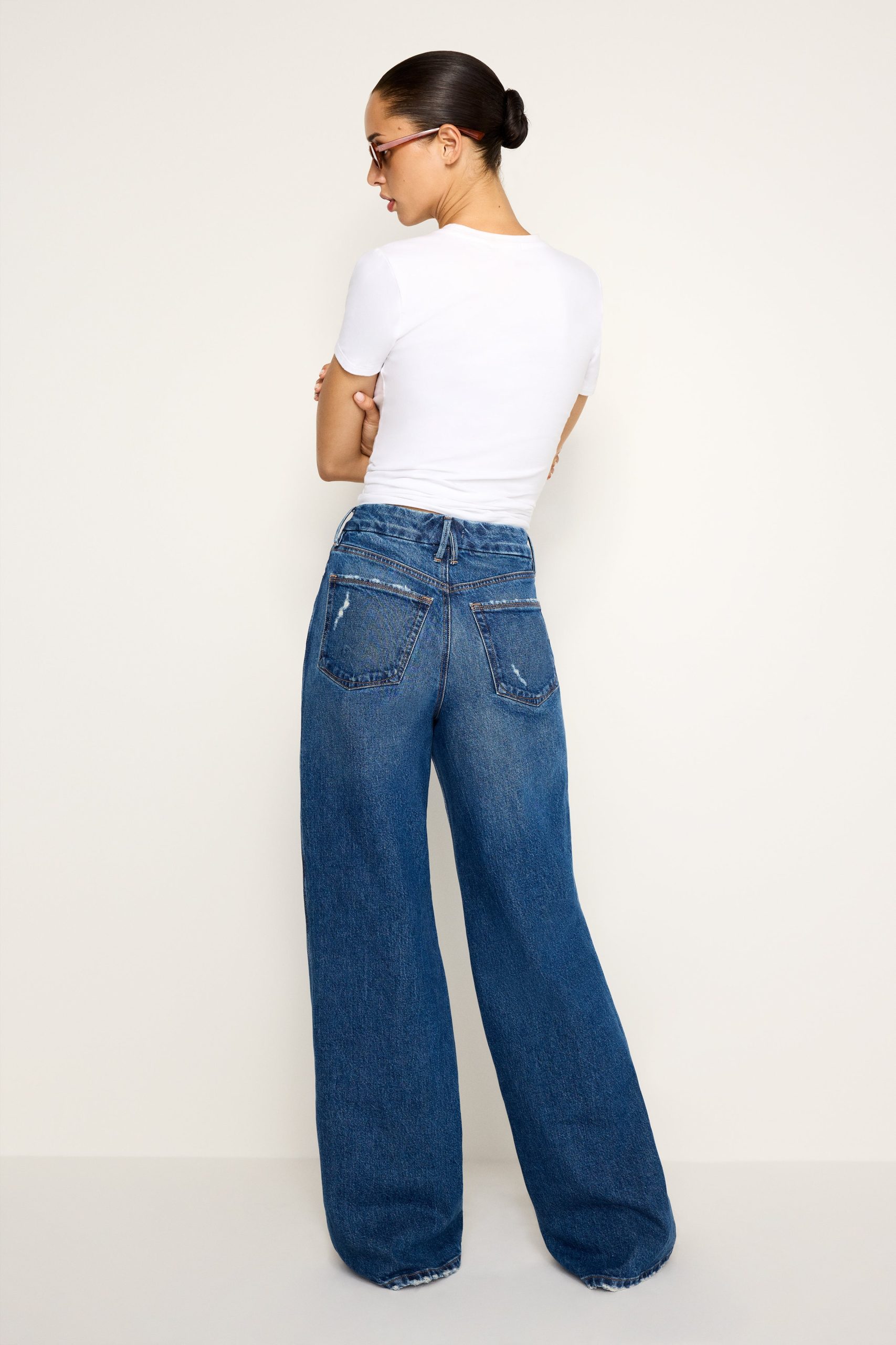 GOOD SKATE WIDE LEG JEANS | INDIGO713