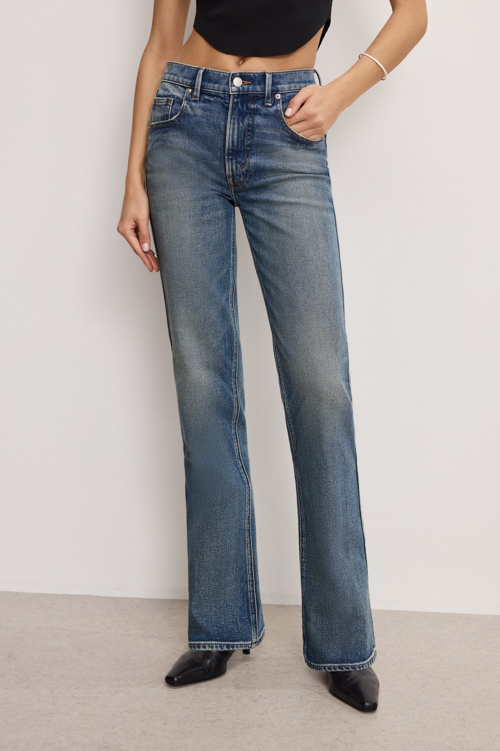 GOOD COWBOY BOOTCUT JEANS | INDIGO783