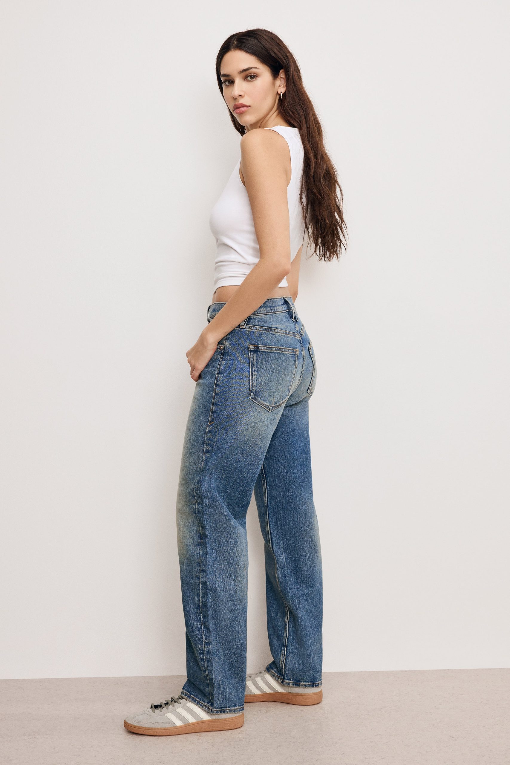 GOOD RELAXED STRAIGHT JEANS | INDIGO868