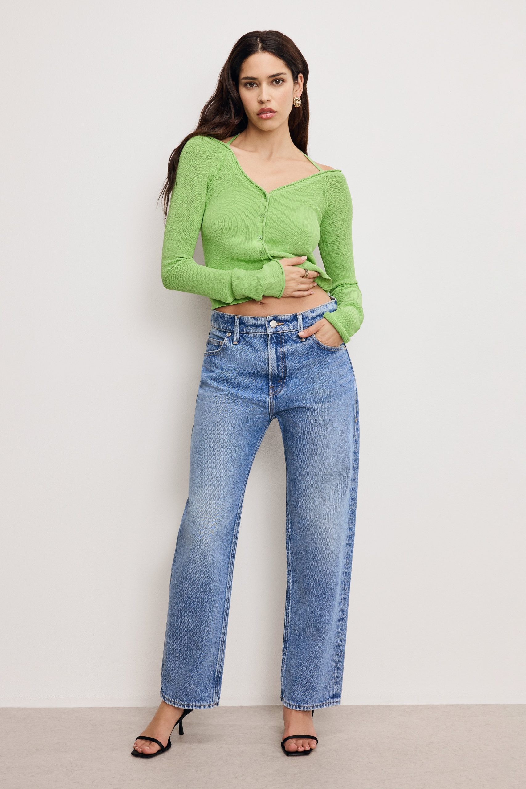 GOOD RELAXED STRAIGHT JEANS | INDIGO885 INDIGO885 / 32 Plus