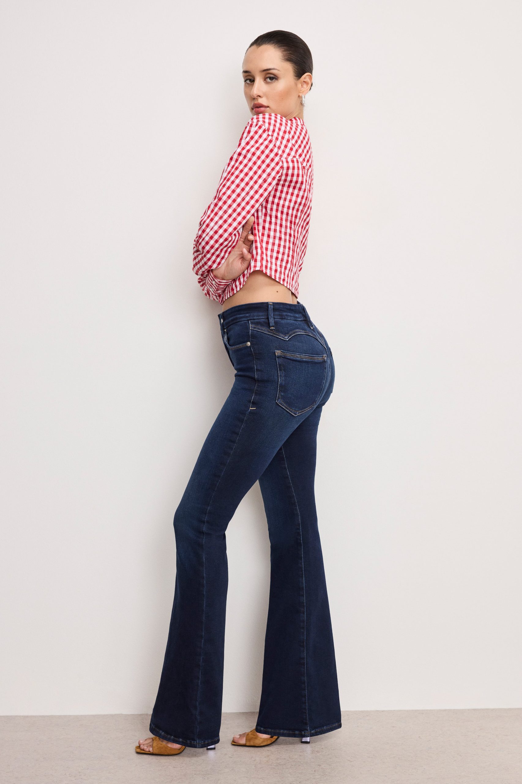 DOLLY JOLEANS FLARE JEANS | INDIGO1020