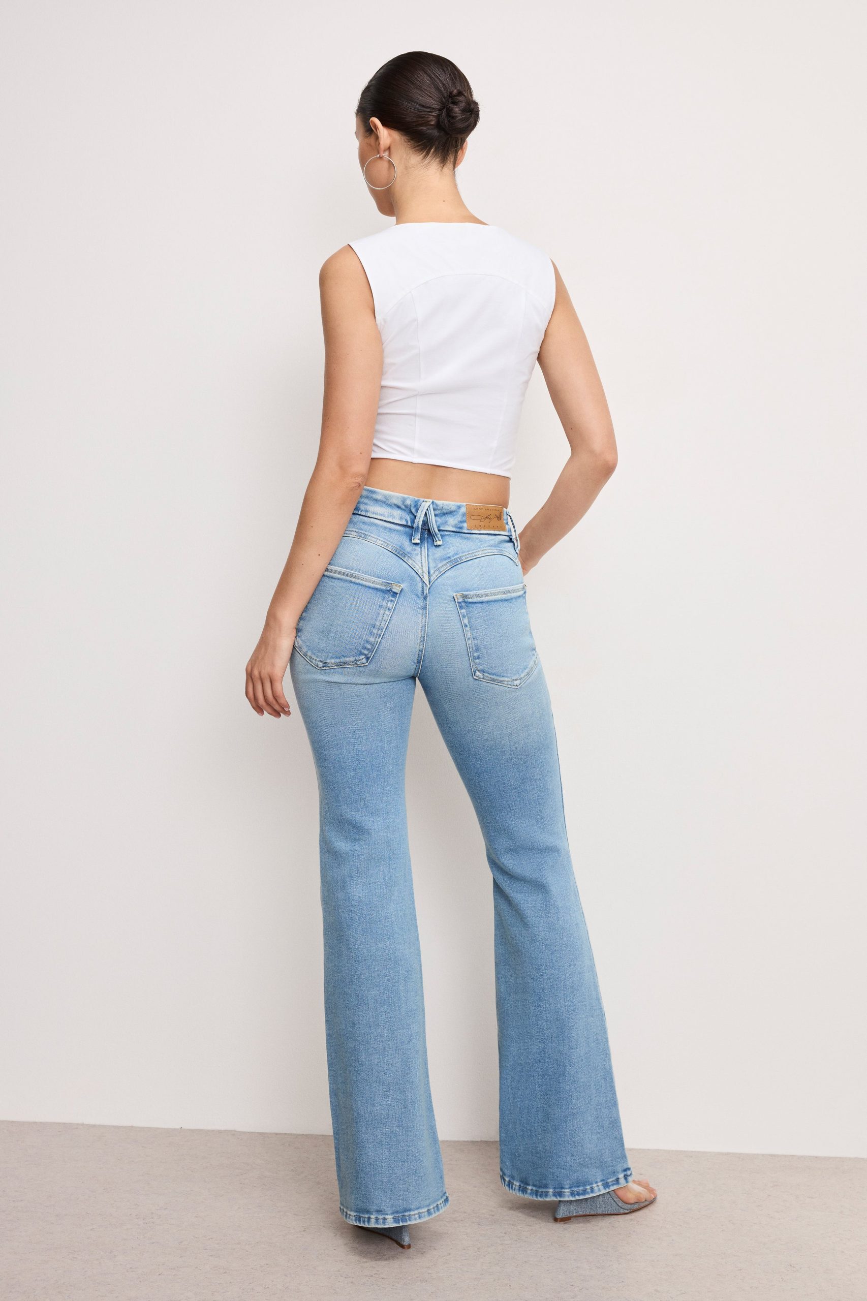 DOLLY JOLEANS FLARE JEANS | INDIGO1019