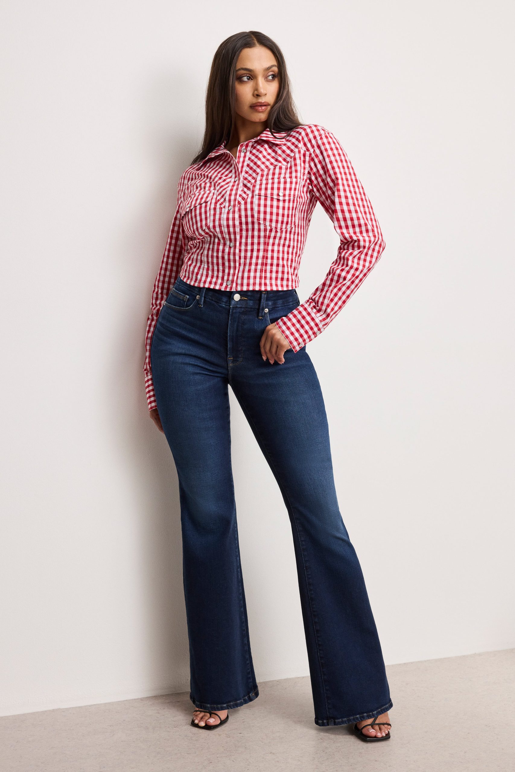 DOLLY JOLEANS FLARE JEANS | INDIGO1020