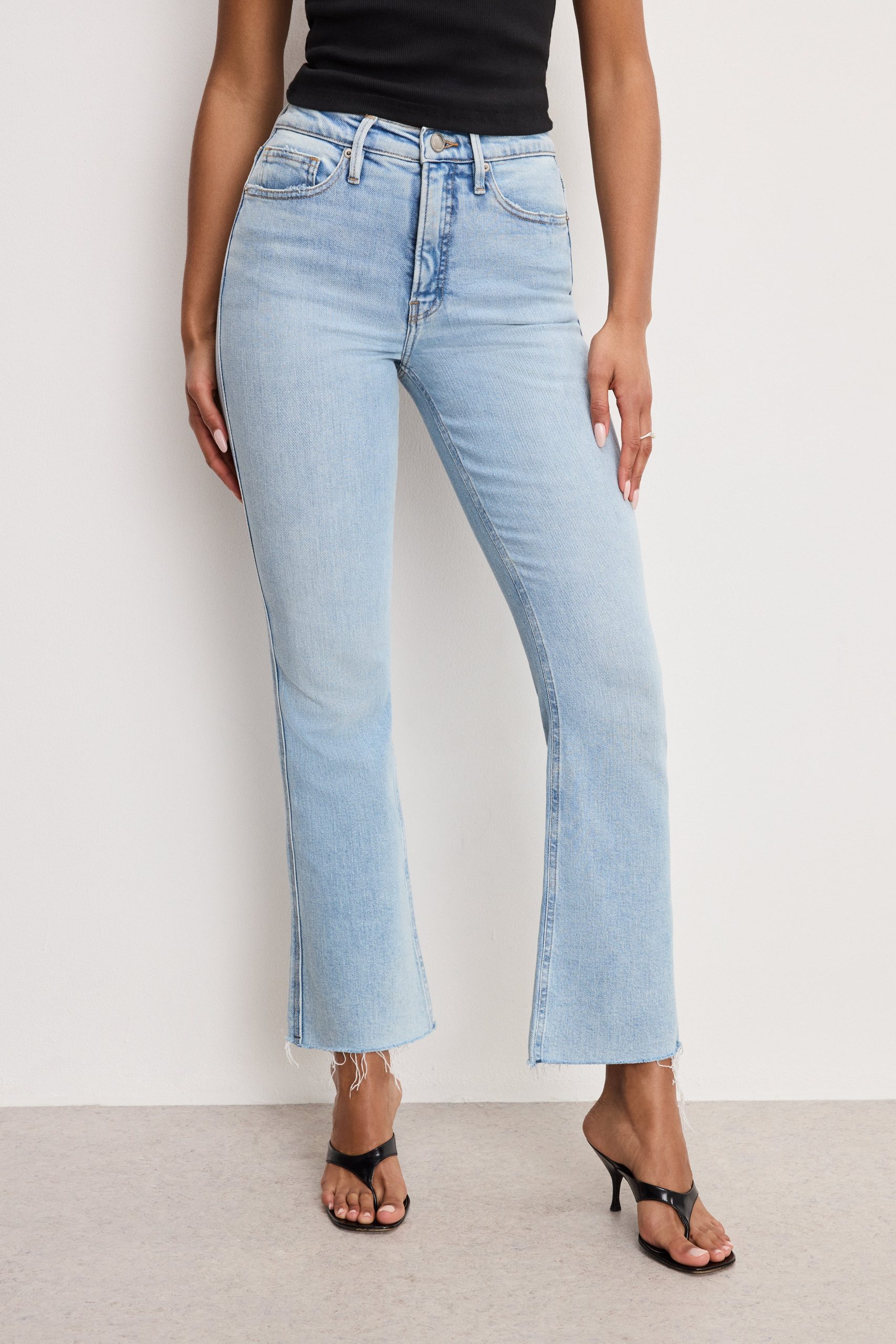 GOOD KICK FLARE JEANS | INDIGO954