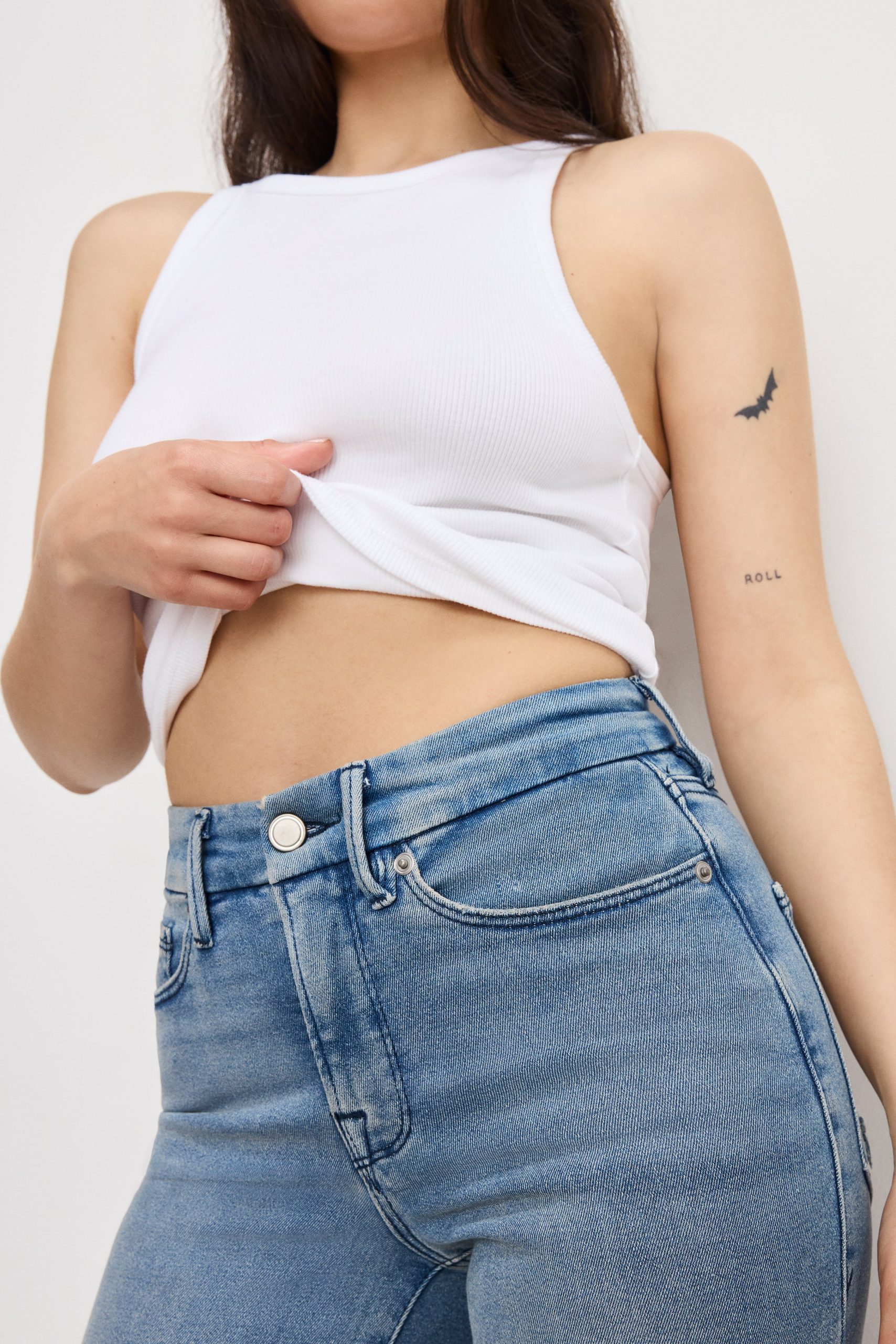 GOOD PETITE STRAIGHT JEANS | BLUE449