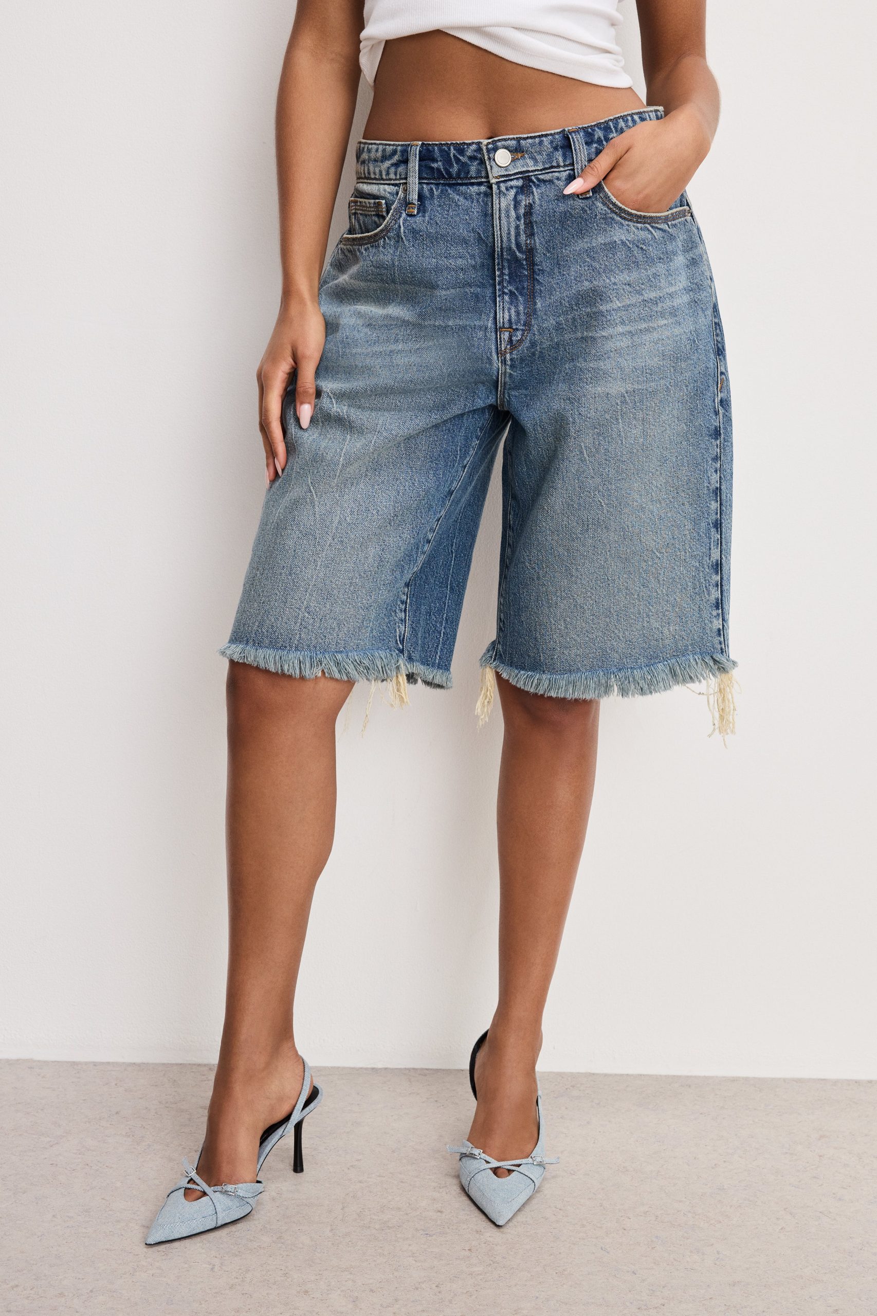 GOOD EASE BERMUDA SHORTS | INDIGO808