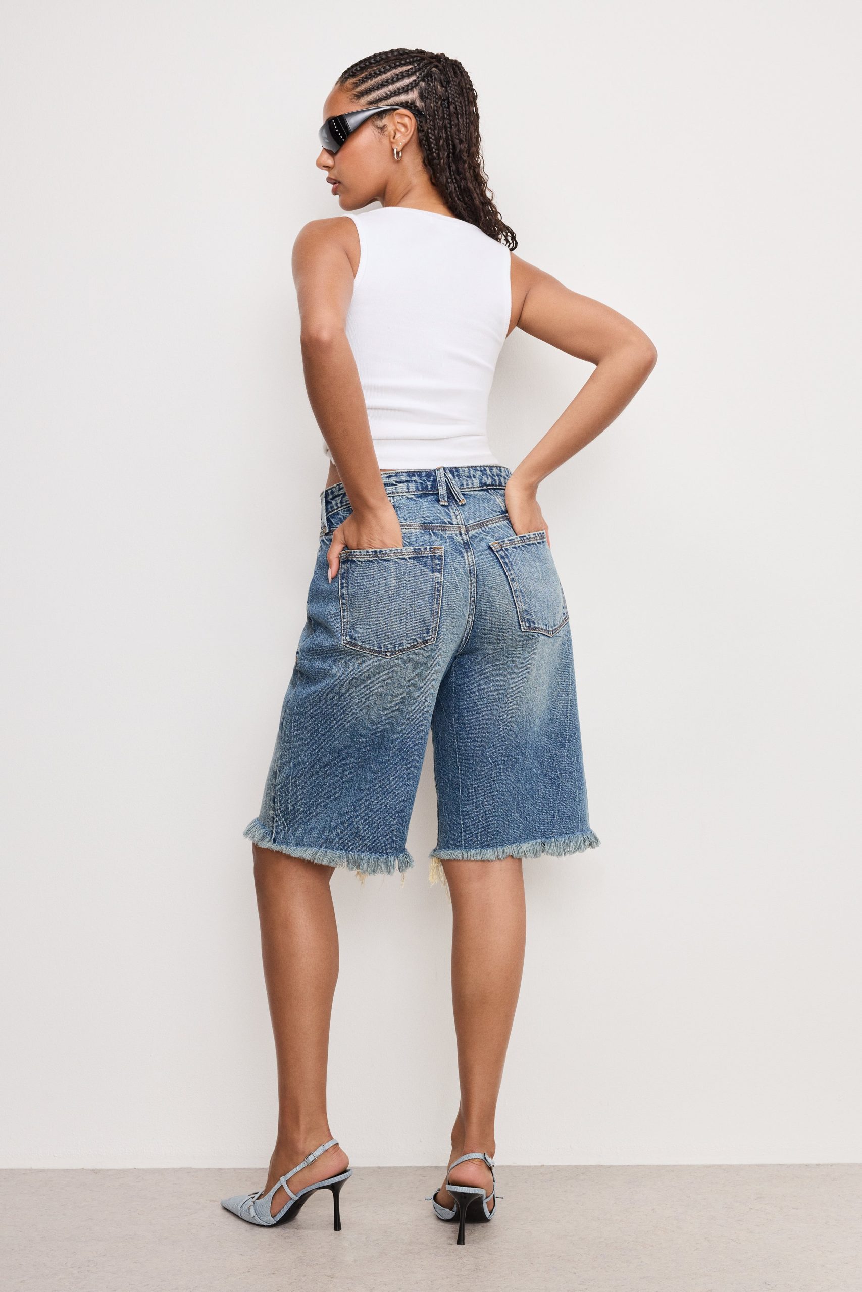 GOOD EASE BERMUDA SHORTS | INDIGO808