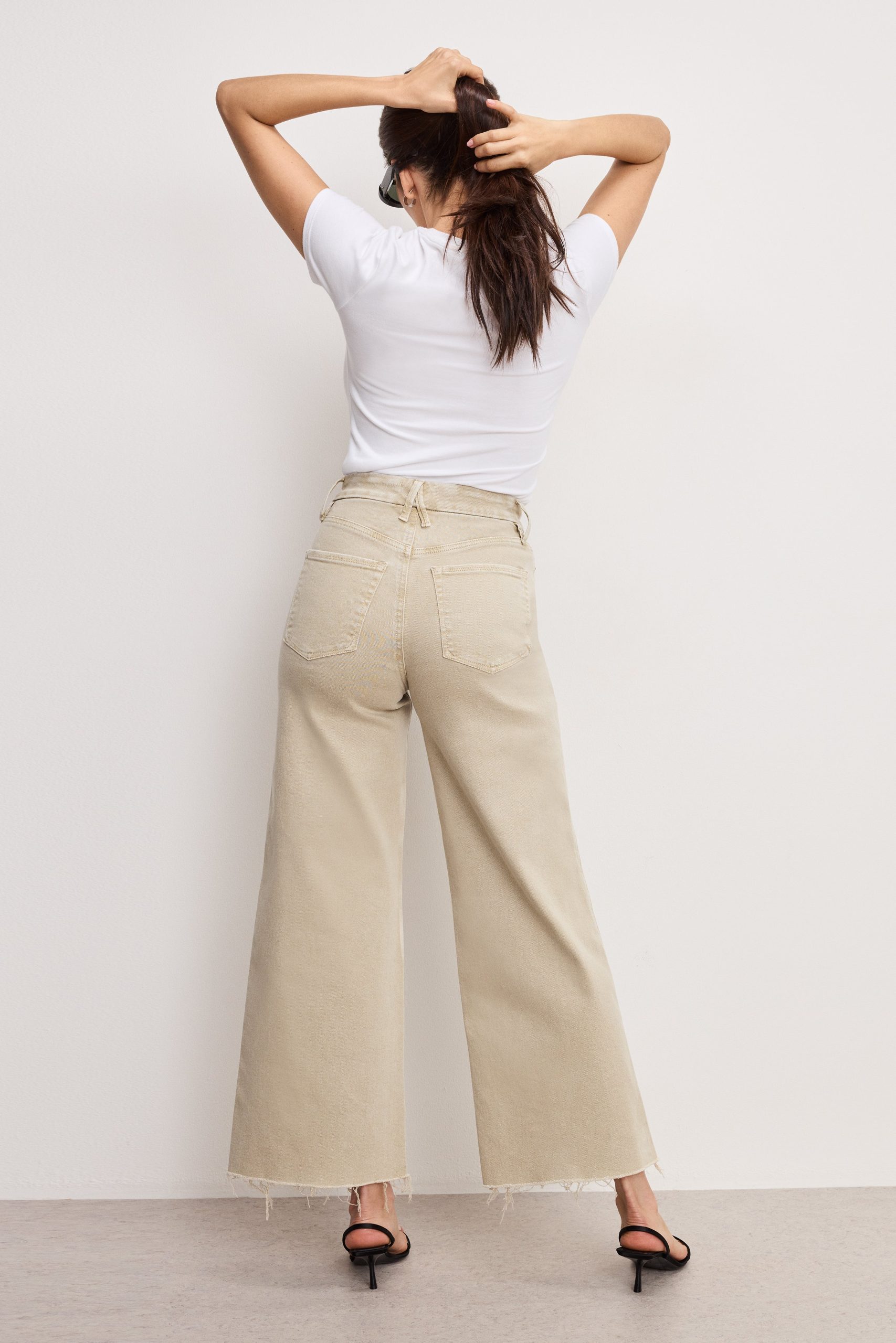 GOOD SKATE WIDE CROPPED JEANS | DUNE001