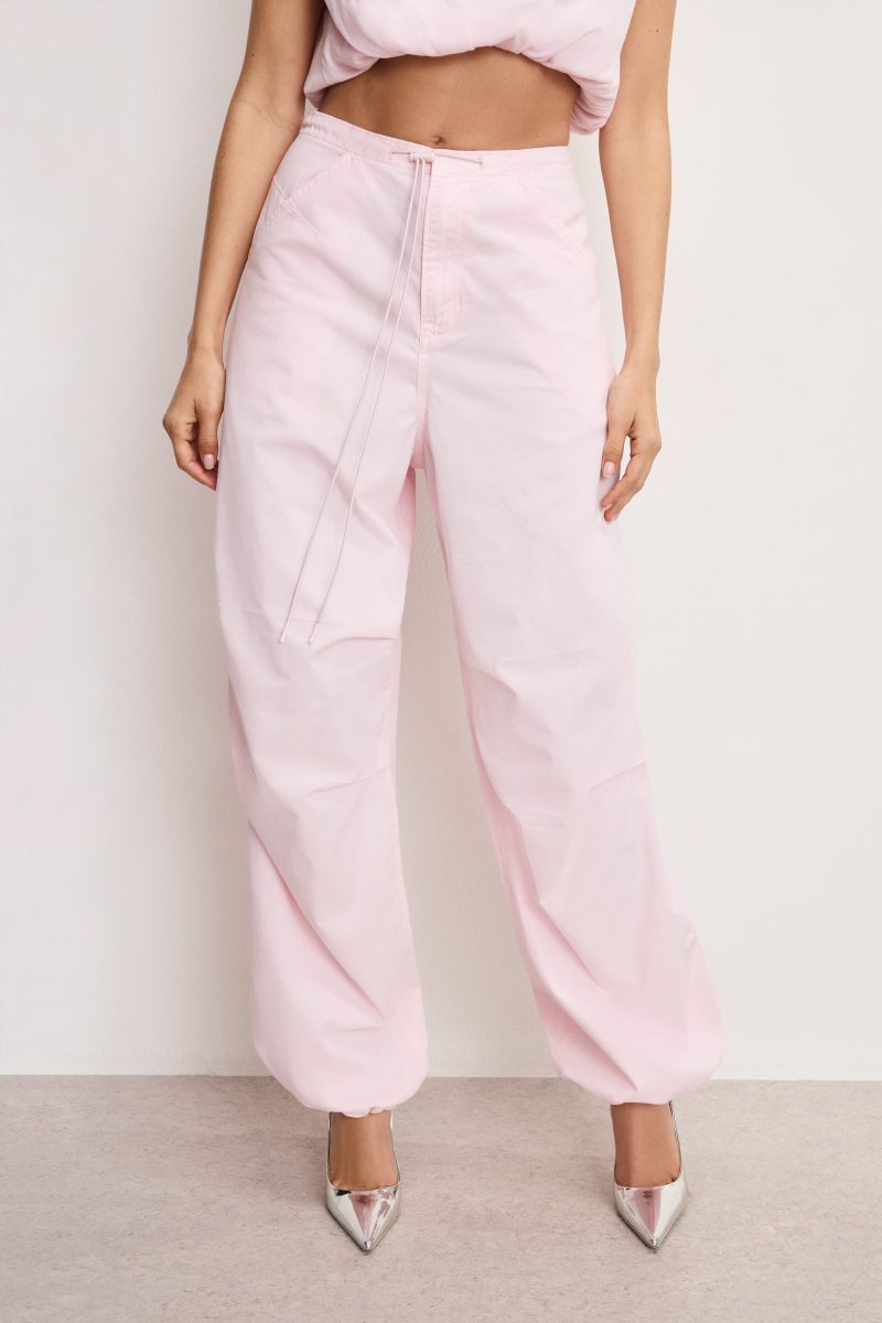 TWILL PARACHUTE PANTS