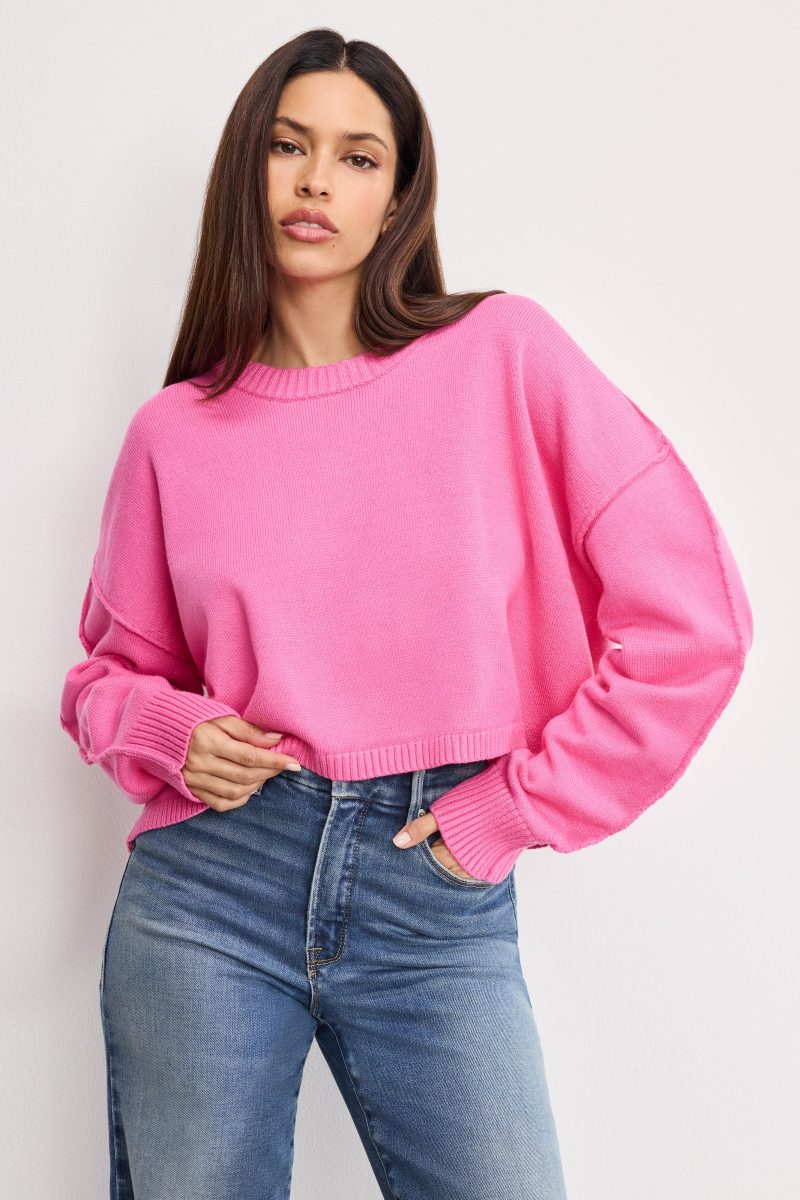 COZY KNIT CREW NECK