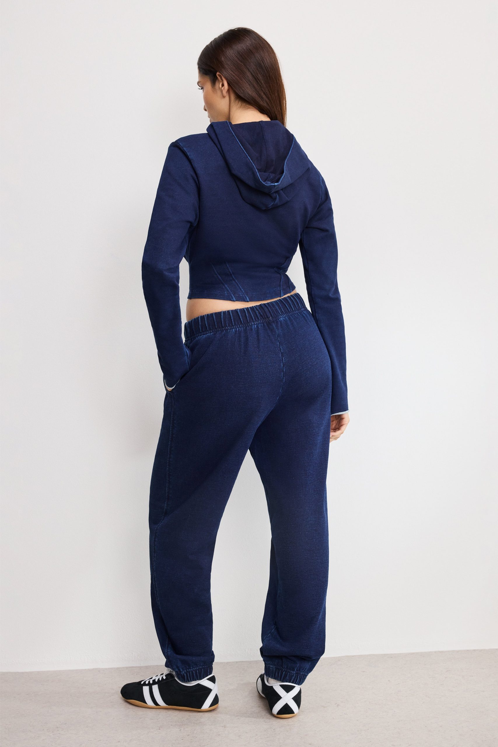 JEANIUS BOYFRIEND SWEATPANTS | INDIGO1029