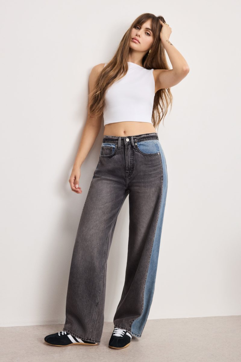 GOOD LOW RISE BAGGY JEANS