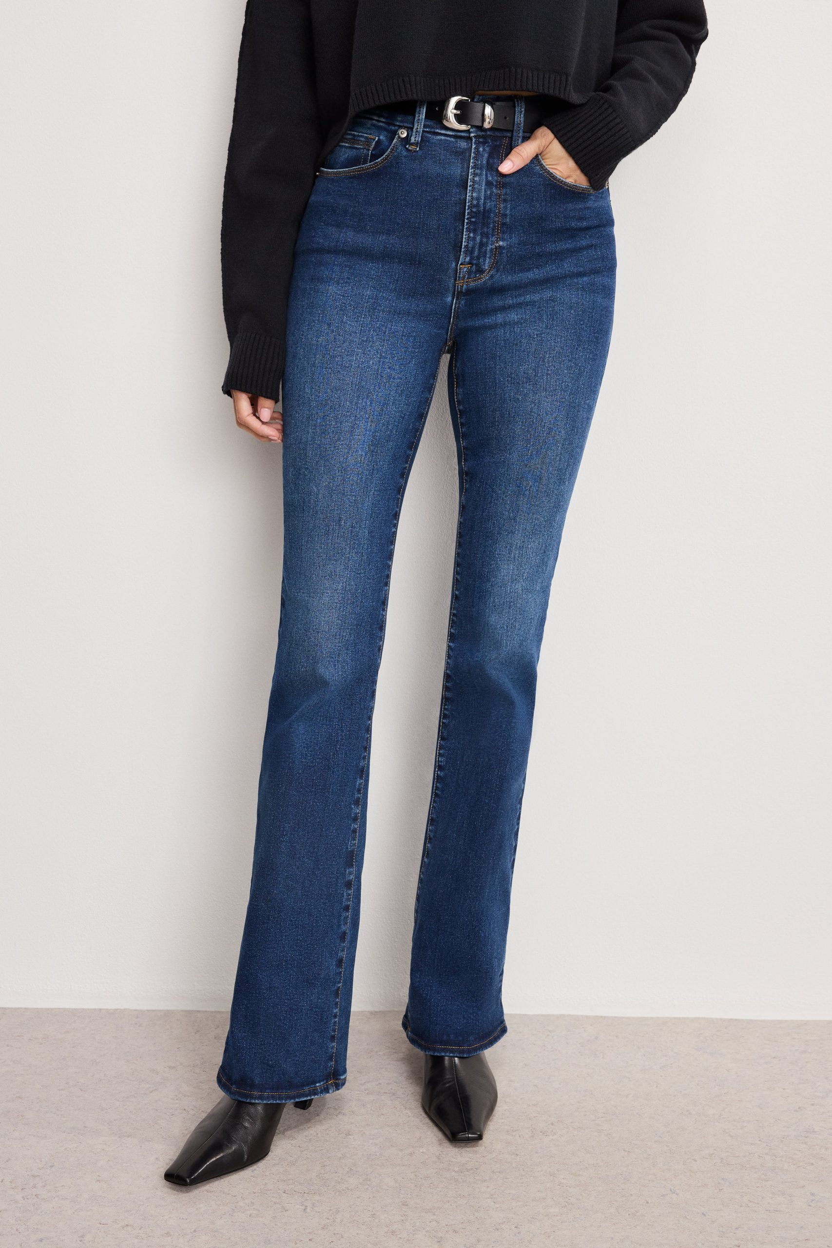ALWAYS FITS GOOD CLASSIC BOOTCUT JEANS LONG | INDIGO446 INDIGO446 / 20-26 Plus