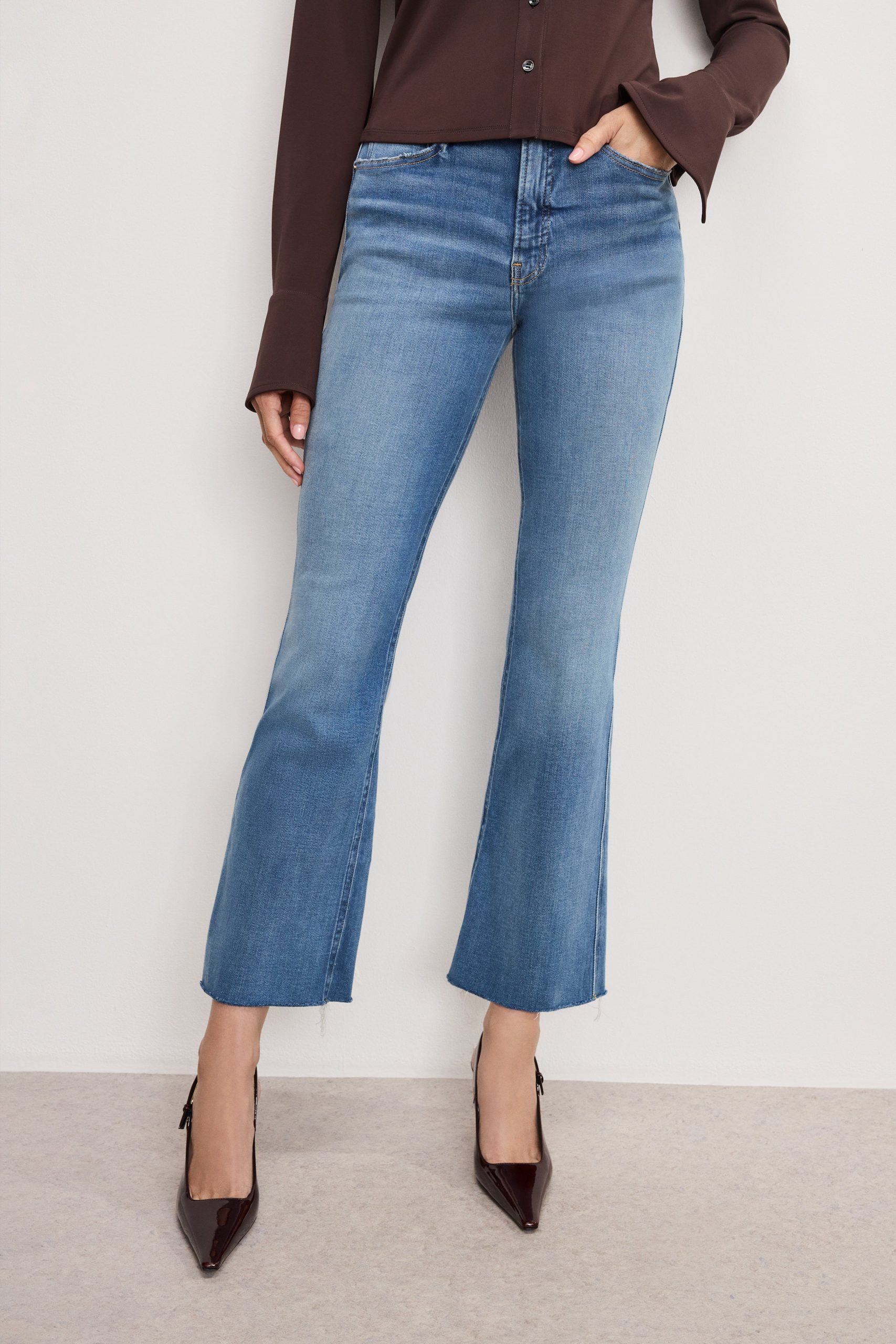 SOFT TECH GOOD KICK FLARE JEANS | INDIGO1026