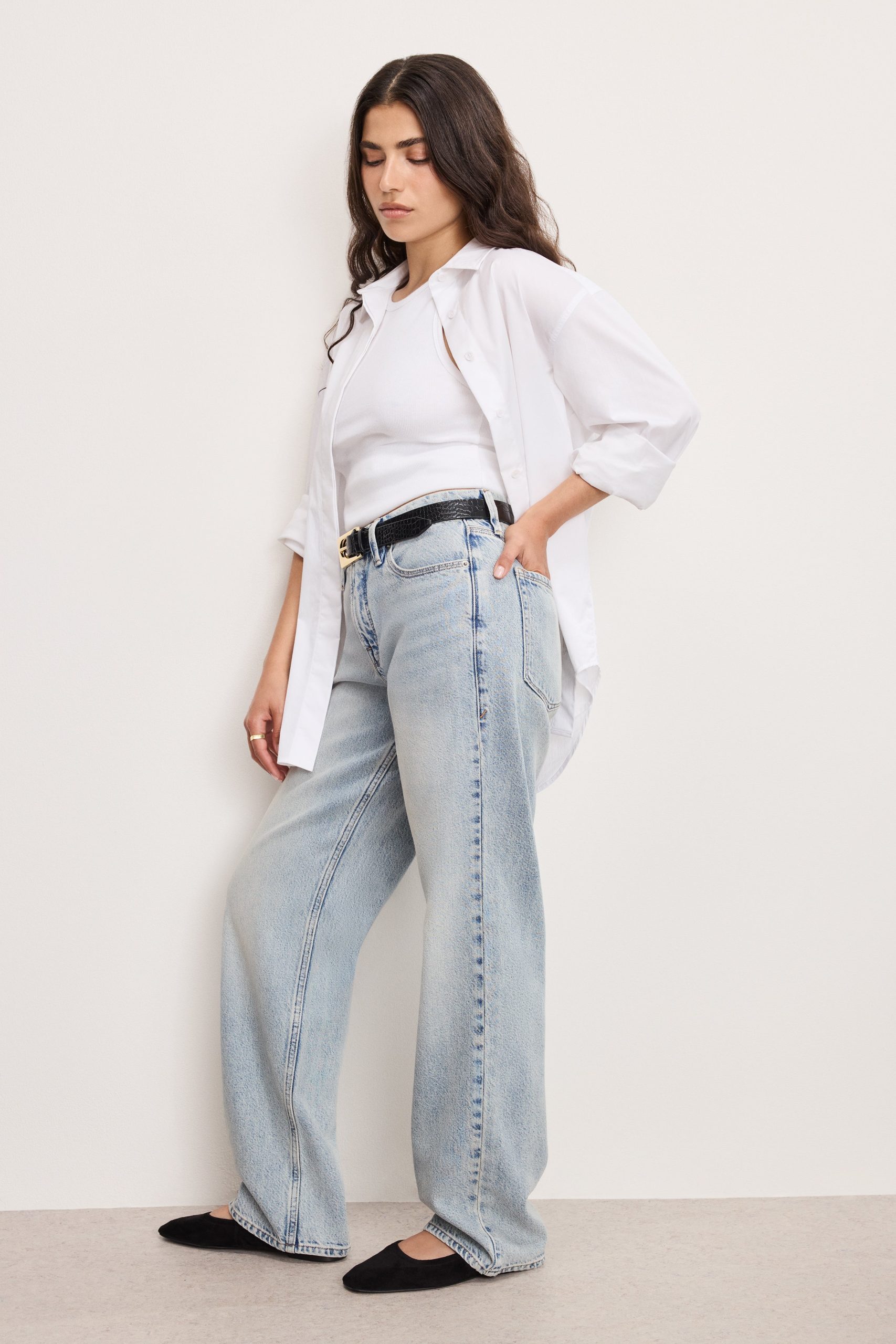 GOOD PETITE 90s RELAXED JEANS | INDIGO1075