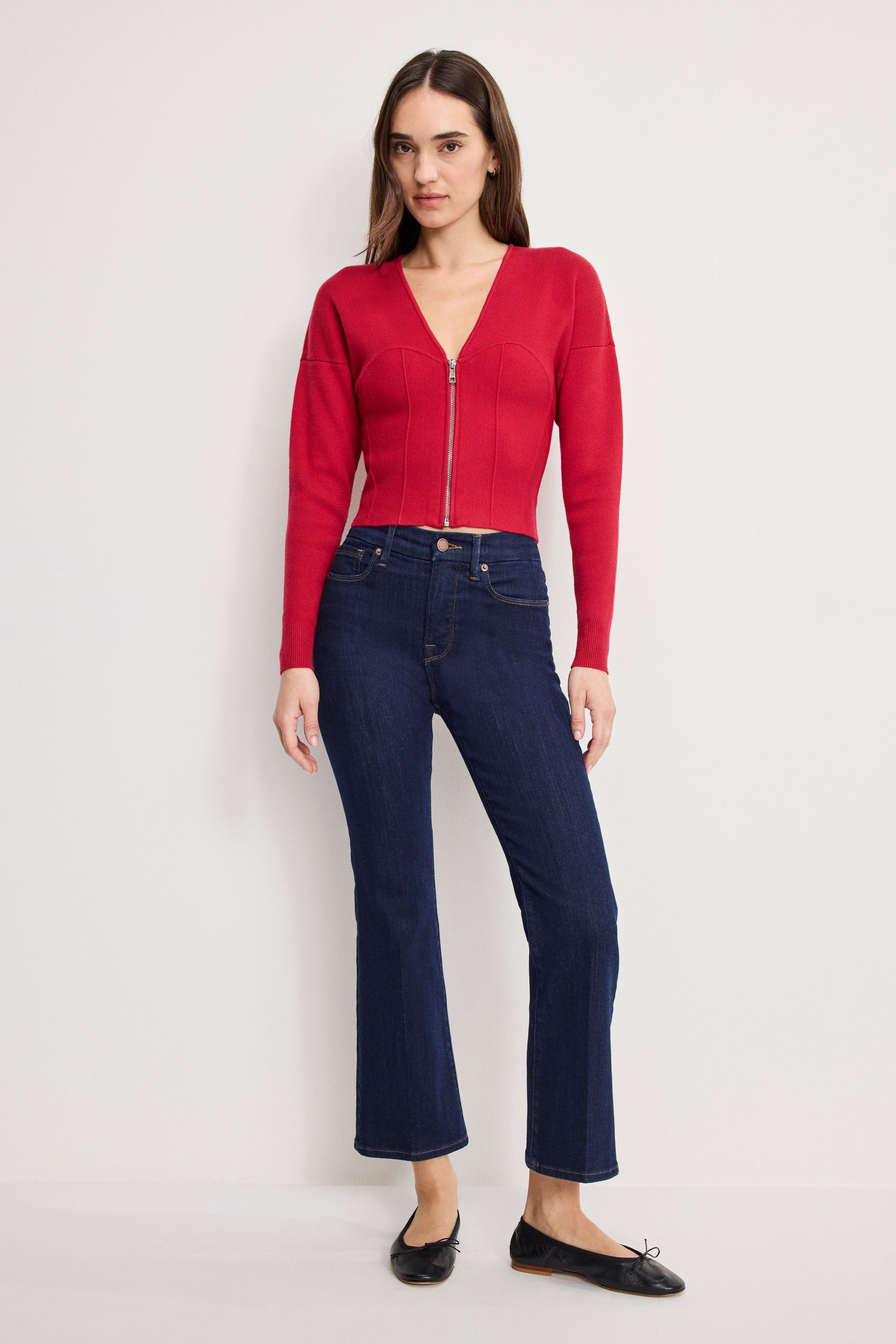 BUSTIER SWEATER | RUBY
