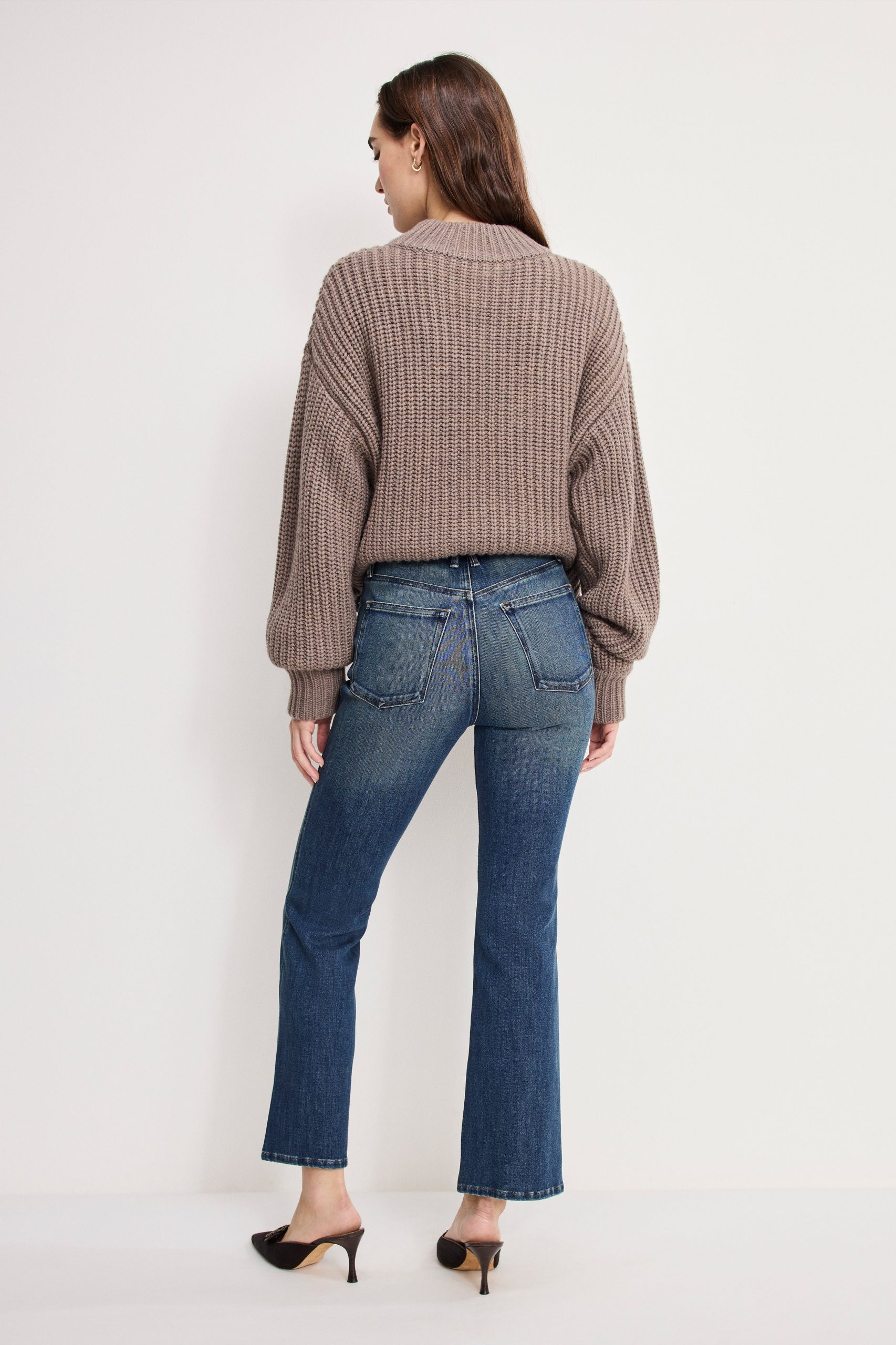 GOOD STANDARD KICK FLARE JEANS | INDIGO1147