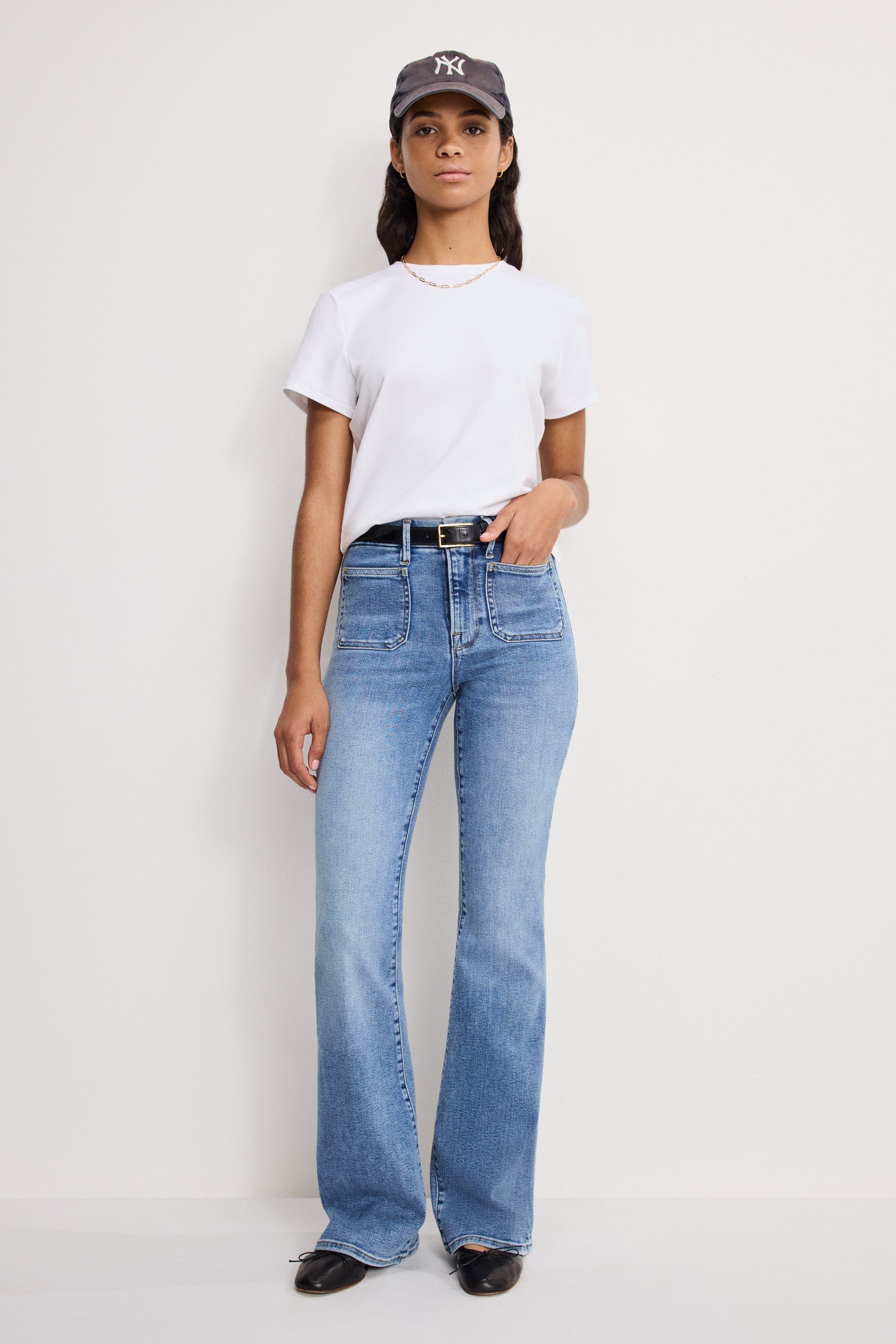 GOOD LEGS FLARE JEANS | INDIGO1149 INDIGO1149 / 32 Plus