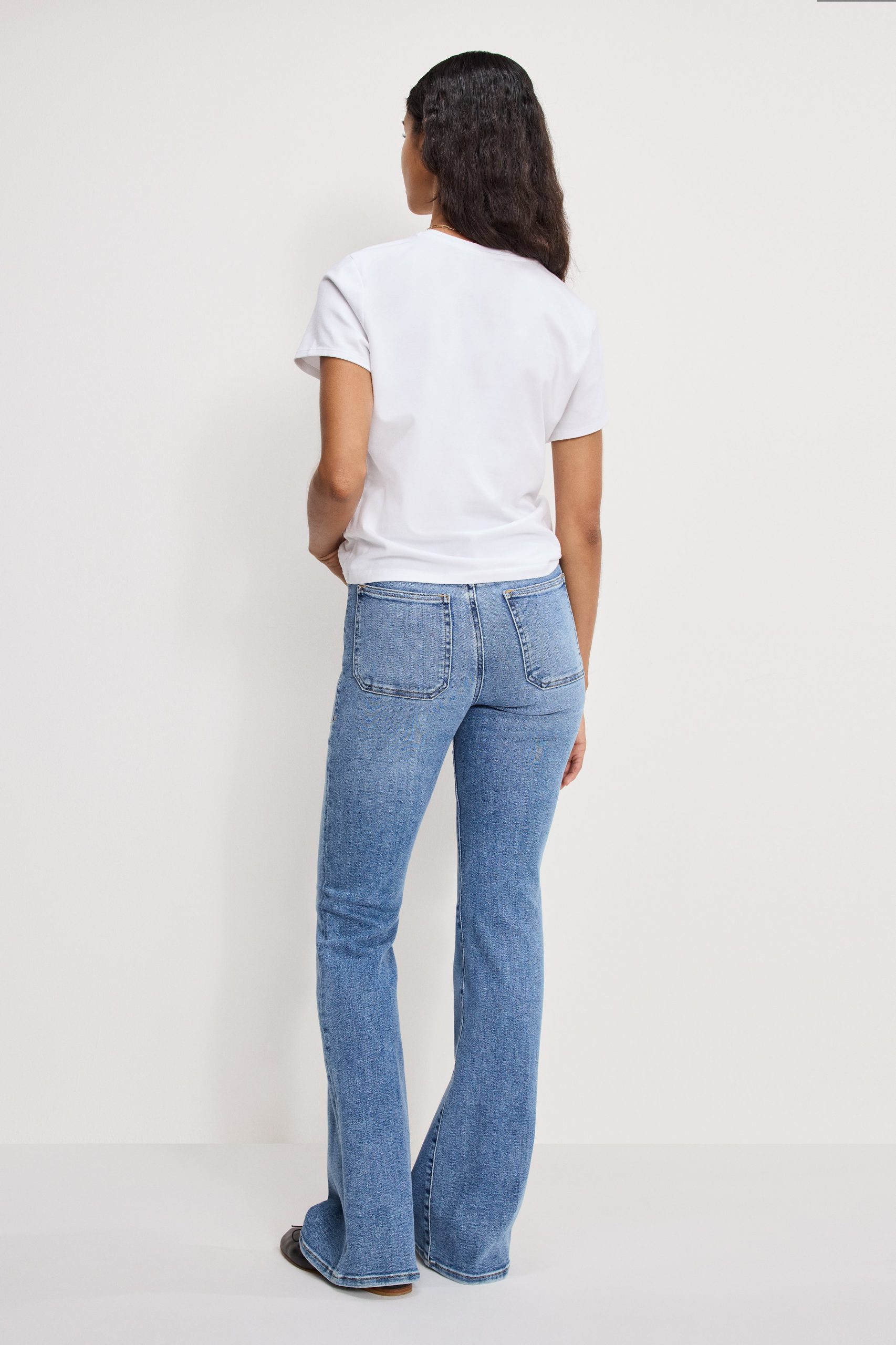 GOOD LEGS FLARE JEANS | INDIGO1149