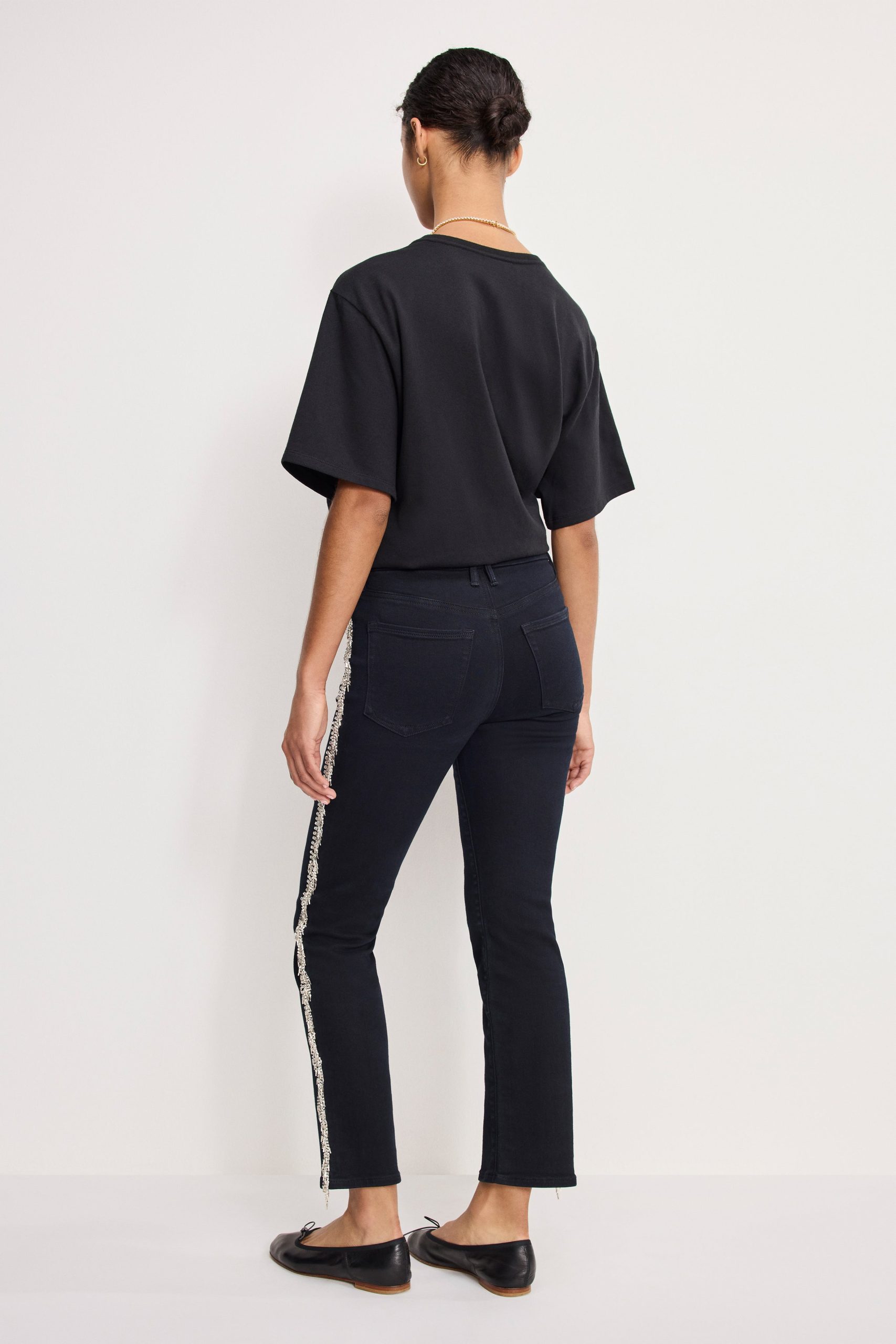 GOOD LEGS STRAIGHT DIAMOND JEANS | BLACK411