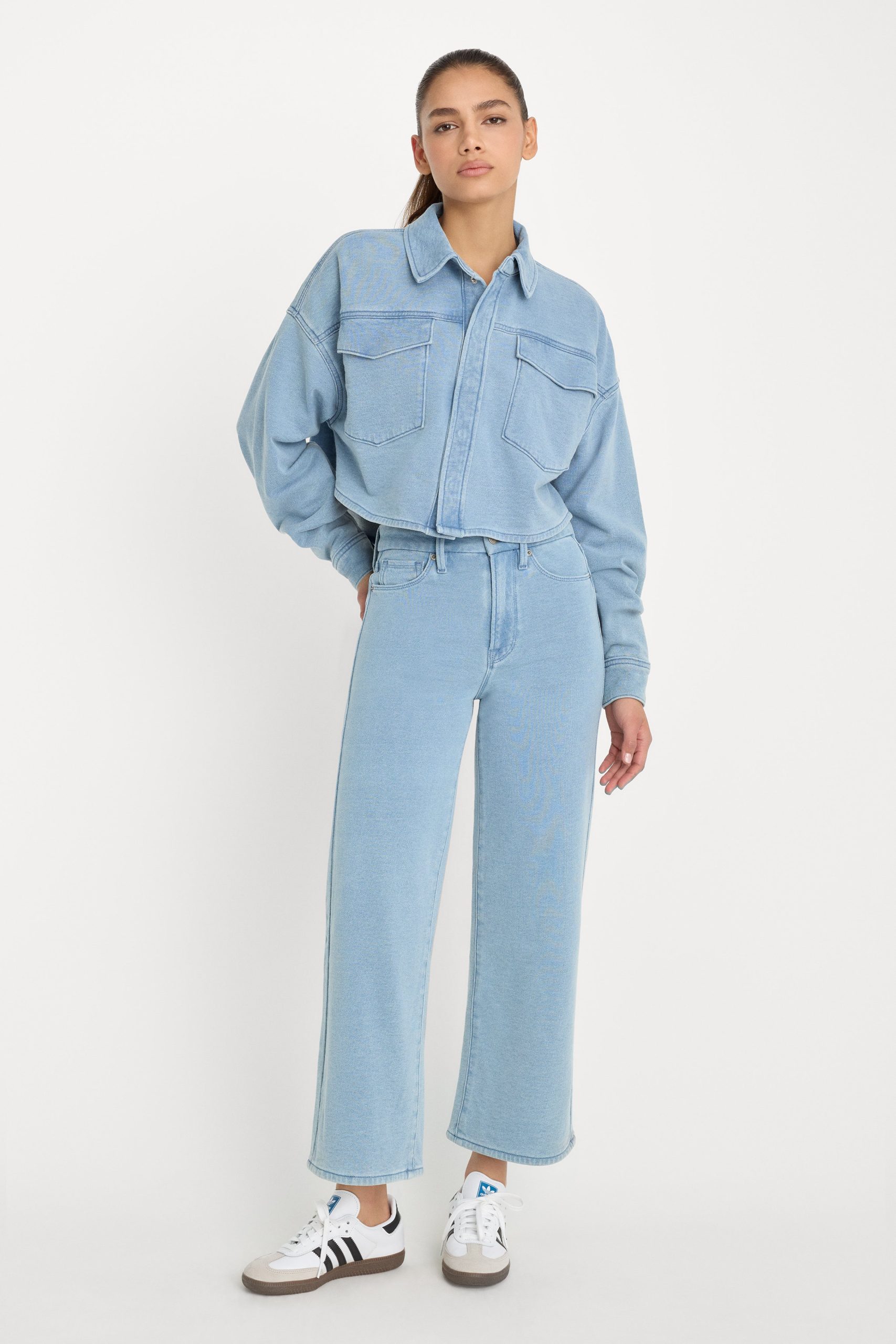 JEANIUS CROP PALAZZO | INDIGO376 INDIGO376 / 30 Plus