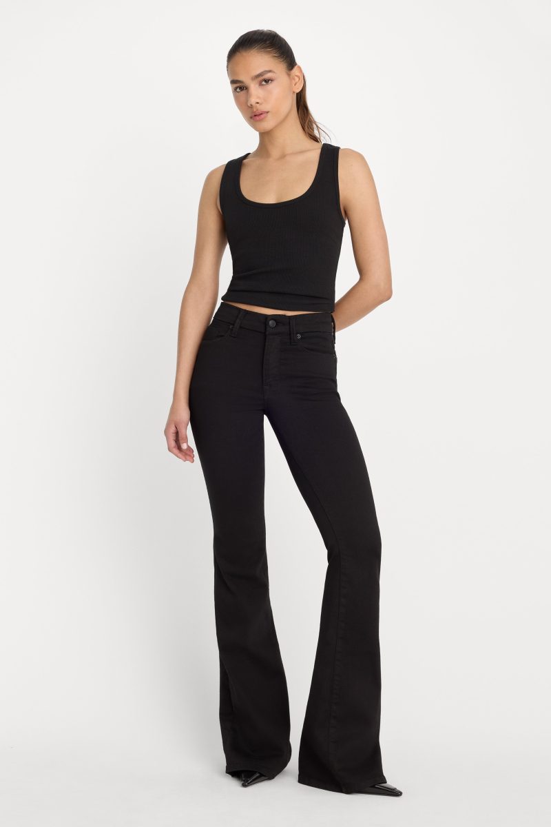 NEVER FADE GOOD LEGS FLARE JEANS