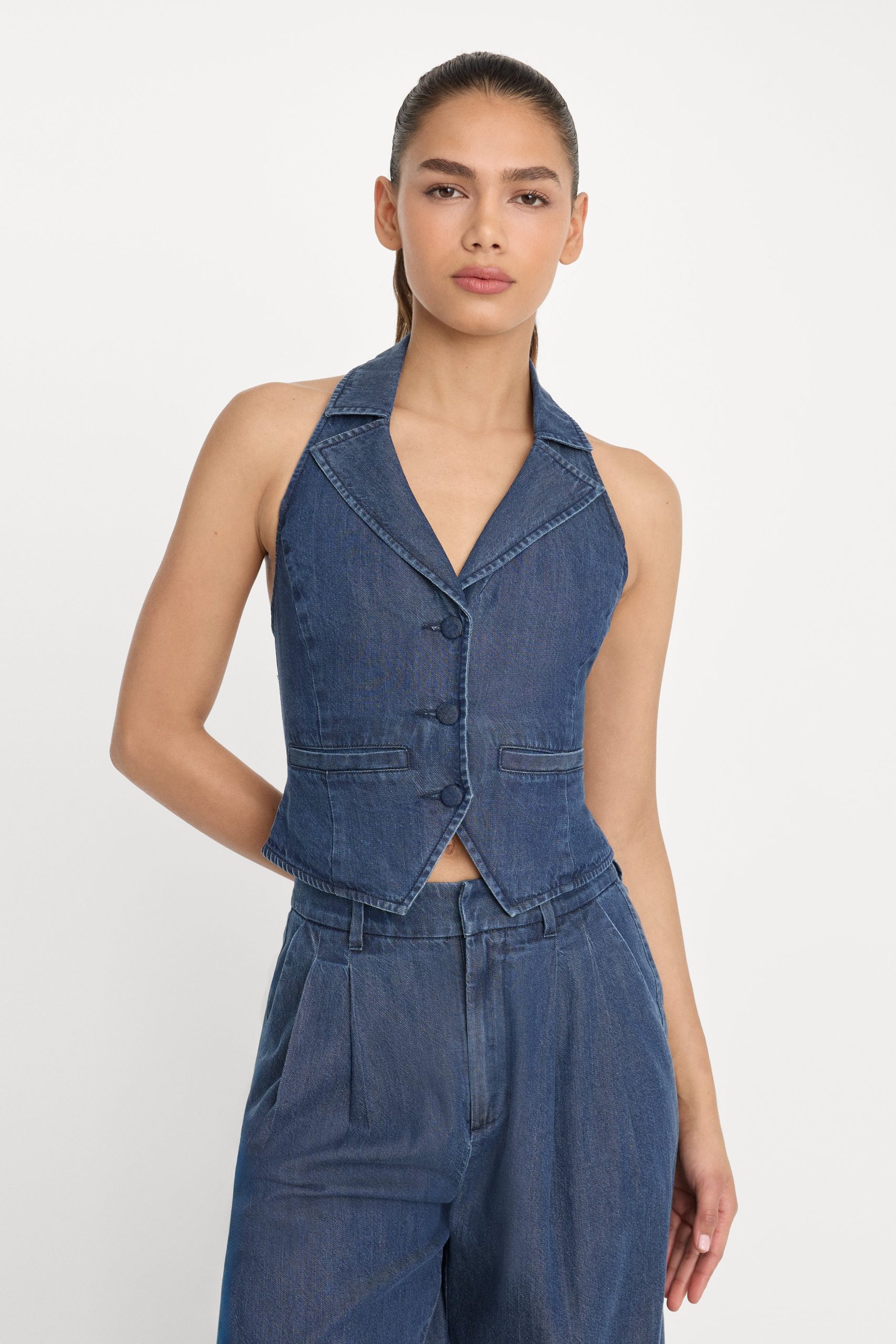HALTER VEST | INDIGO1187 INDIGO1187 / 5XL