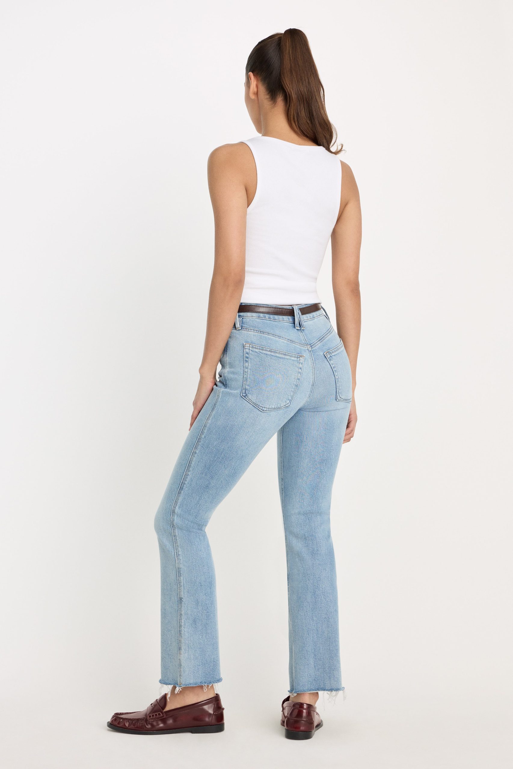 GOOD KICK FLARE JEANS | INDIGO1215
