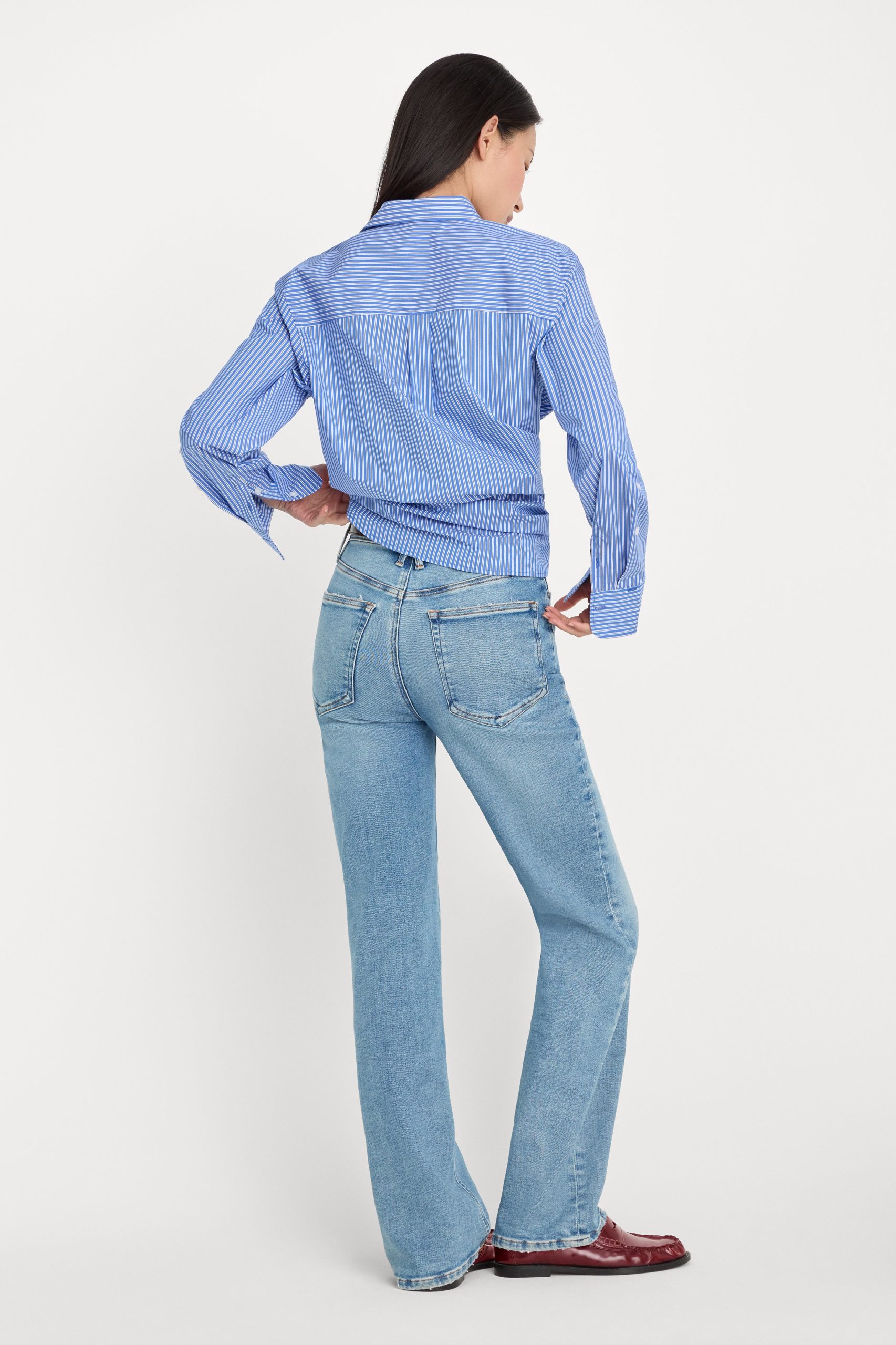 SOFT TECH GOOD TRUE STRAIGHT JEANS|INDIGO1214