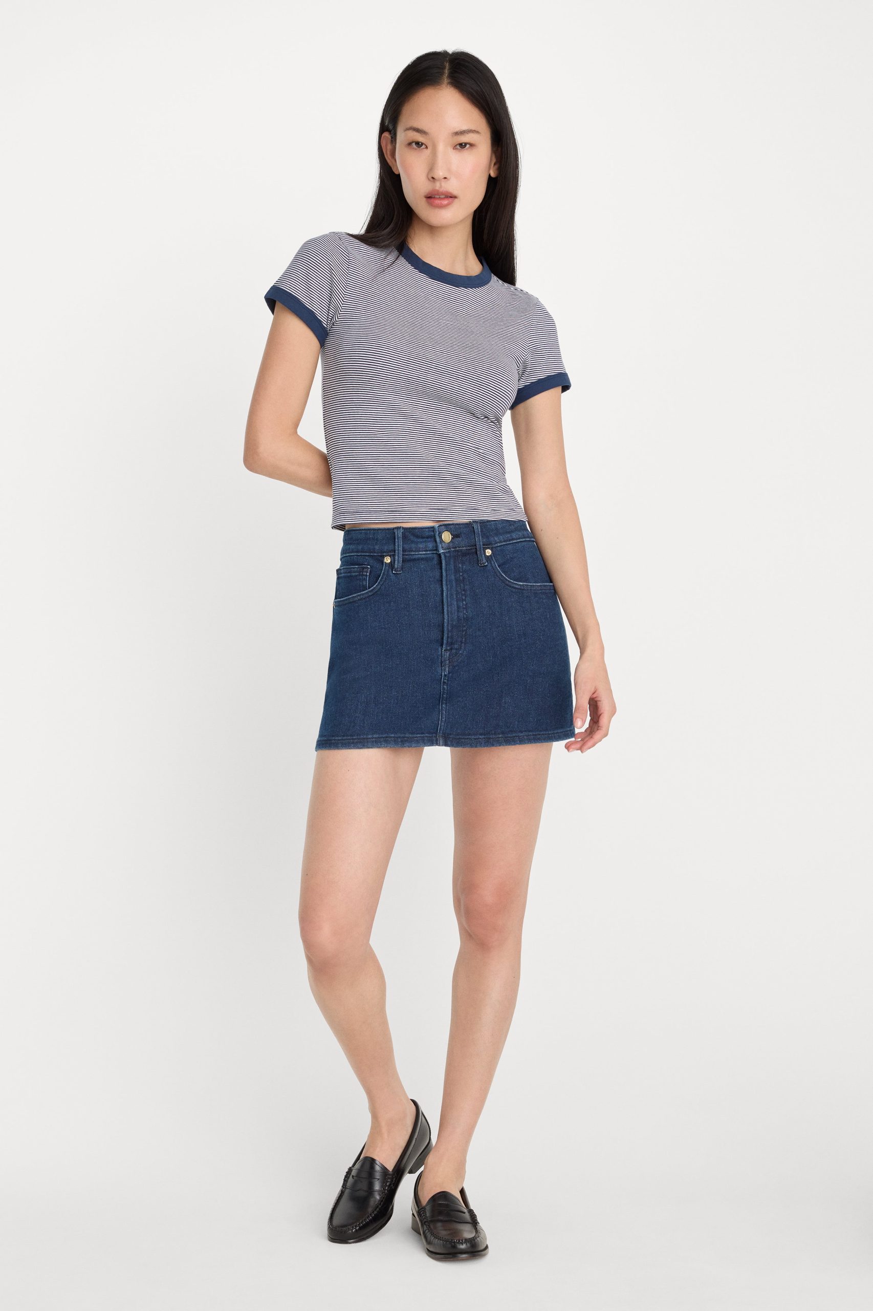 THE RINGER BABY TEE | HORIZON STRIPE