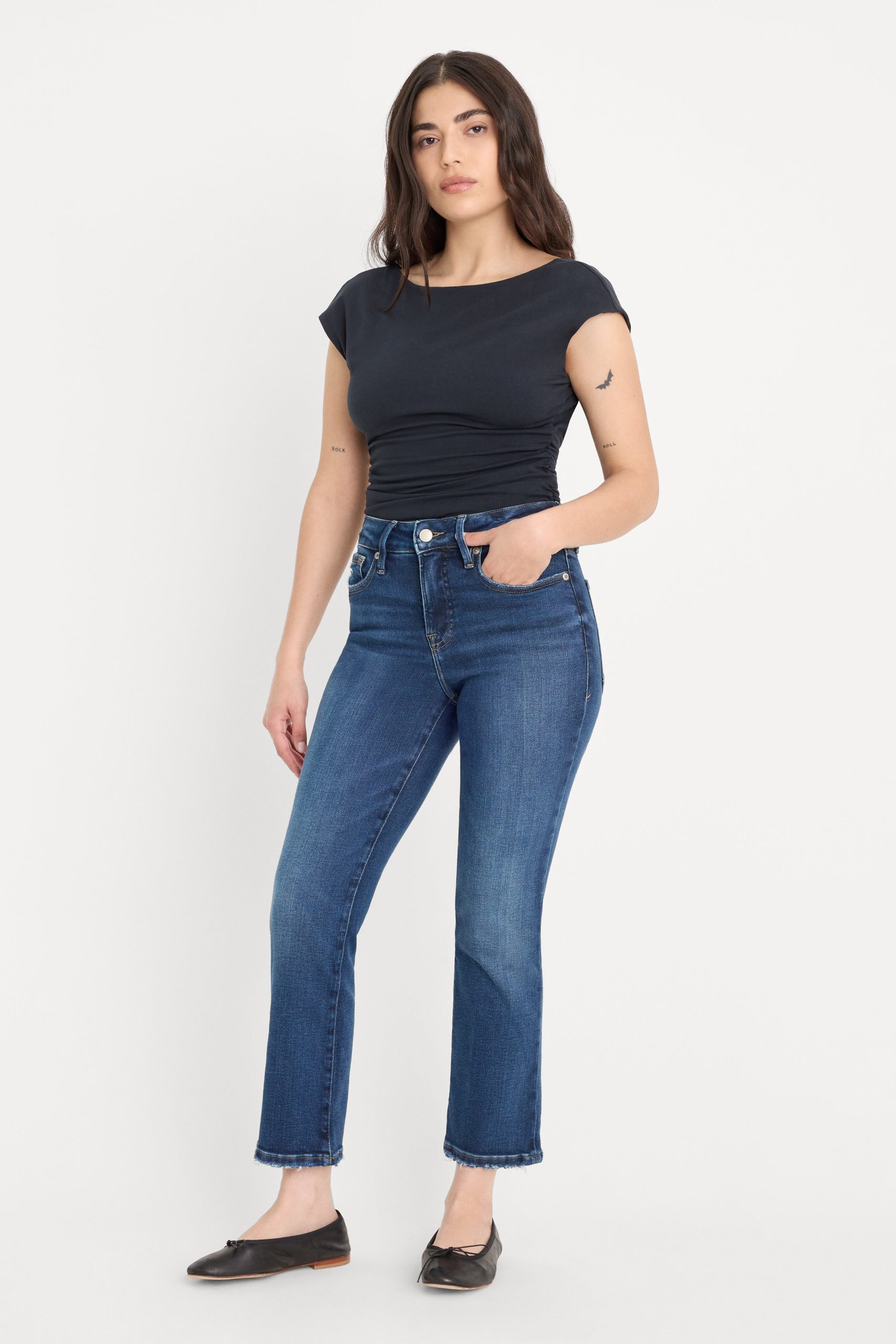 SOFT TECH GOOD PETITE STRAIGHT JEANS|INDIGO511 INDIGO511 / 32 Plus