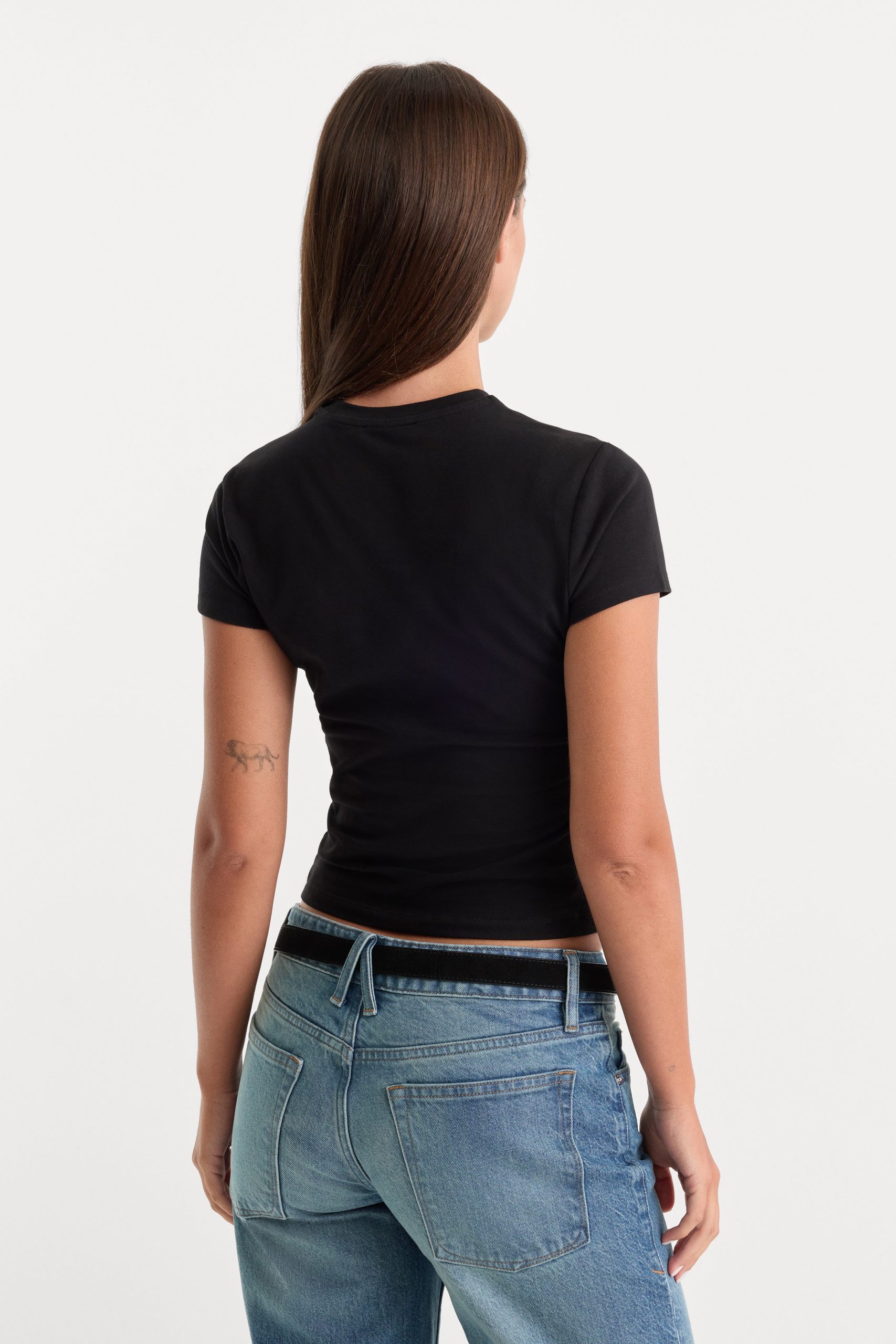 THE BABY TEE | BLACK