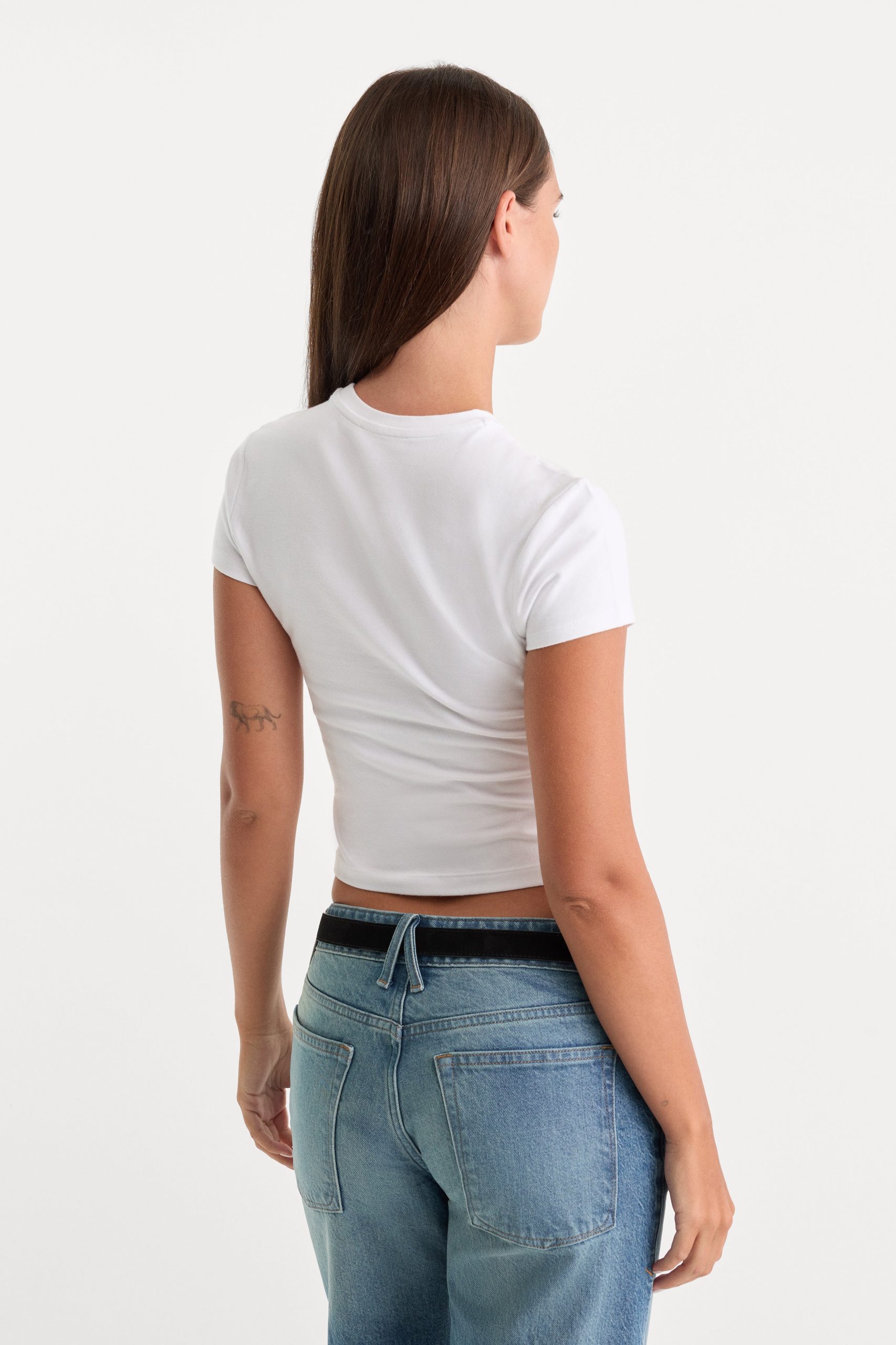 THE BABY TEE | WHITE