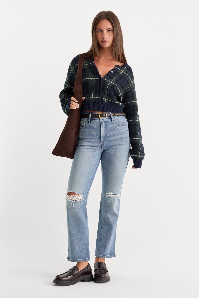 SOFT TECH GOOD CURVE STRAIGHT JEANS