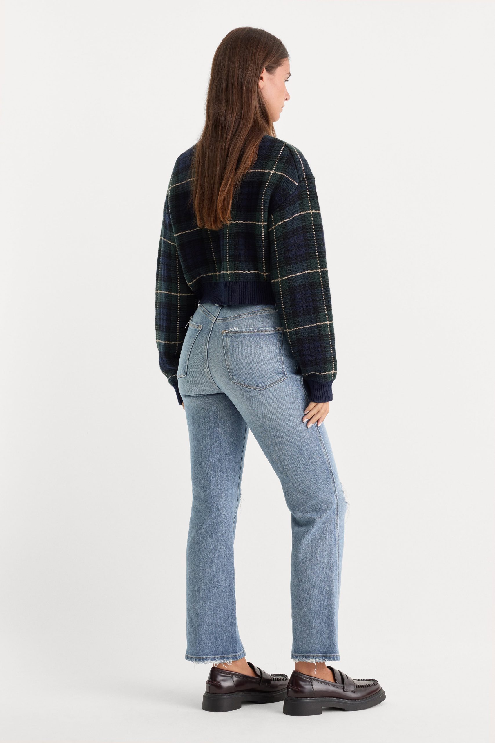 SOFT TECH GOOD CURVE STRAIGHT JEANS | INDIGO1072
