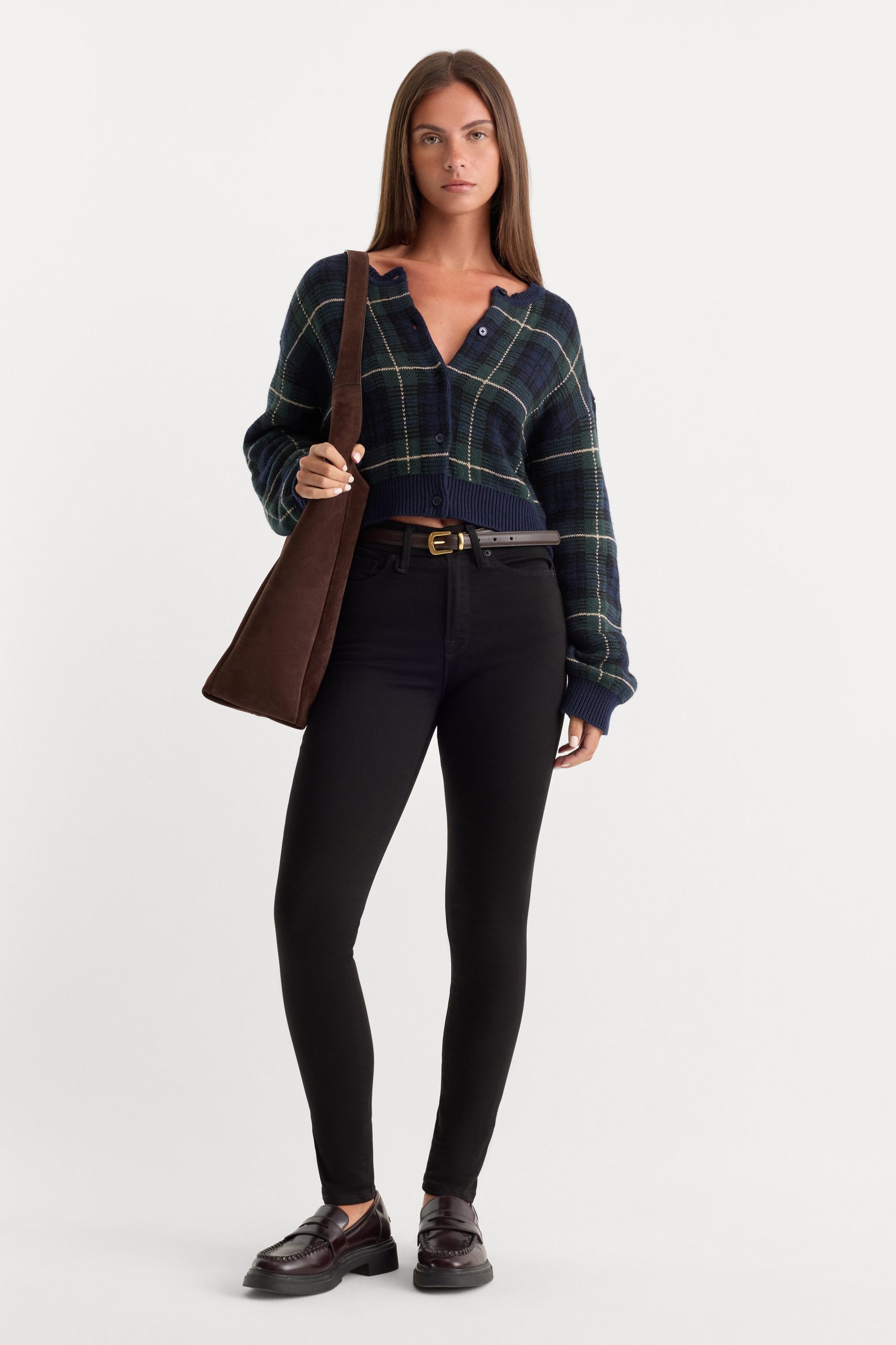 NEVER FADE GOOD LEGS SKINNY JEANS | BLACK BLACK001 / Long / 32 Plus