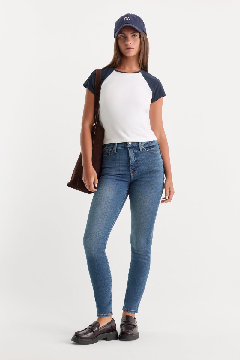 GOOD WAIST SKINNY COMPRESSION JEANS